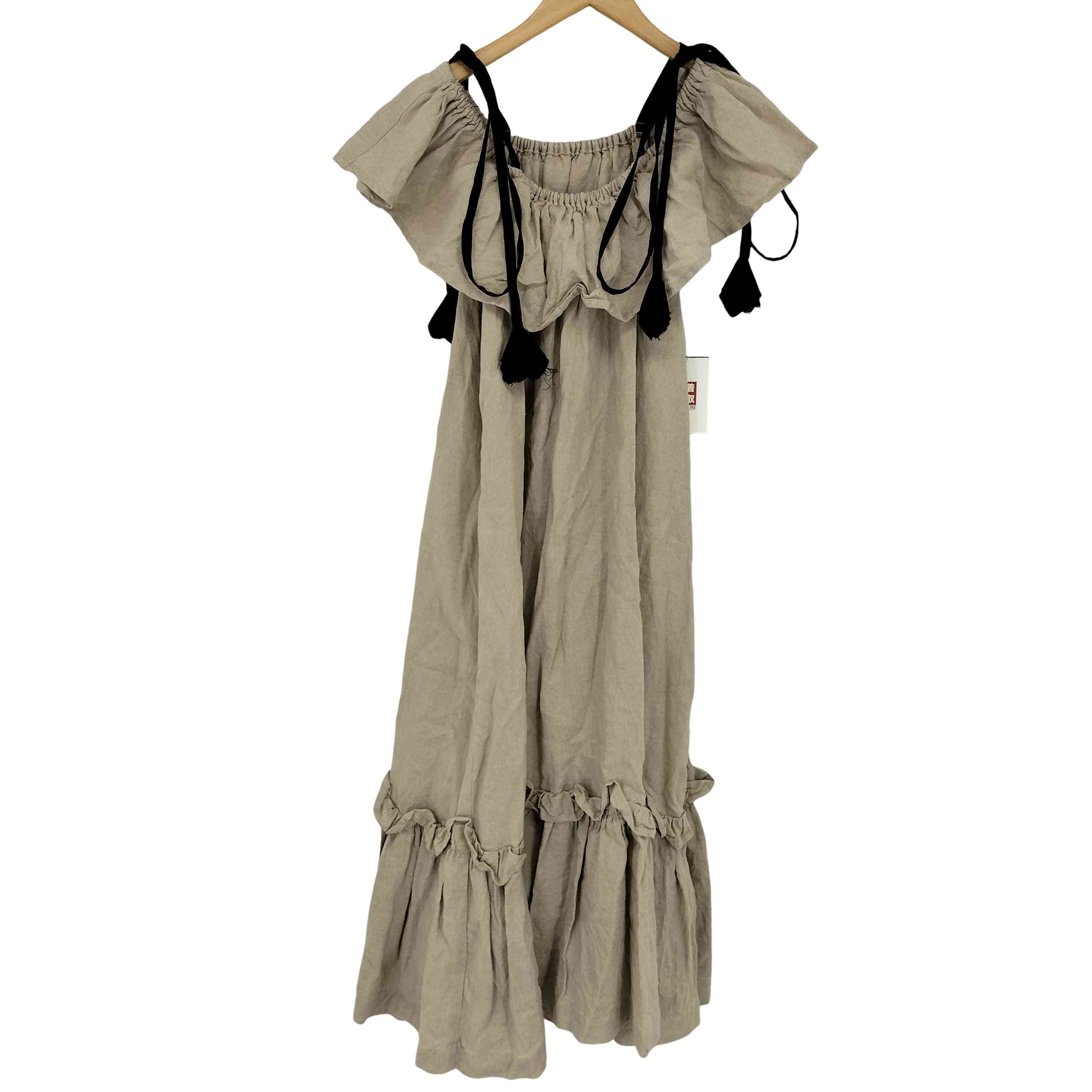 【中古】ユーズドフルギ USED古着 lili by SERI  little closet- linen dress レディース 書きあらわす無