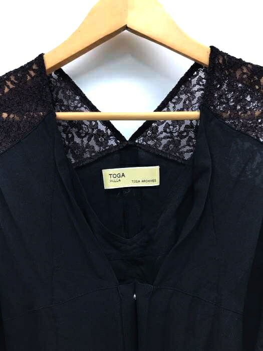 楽天市場 Toga Pulla トーガプルラ ワンピース レディース 黒系 赤系 Jpn 1 日本サイズ S M 相当 ノースリーブワンピース 中古 ブランド古着バズストアbazzstore Bazzstore ブランド古着バズストア