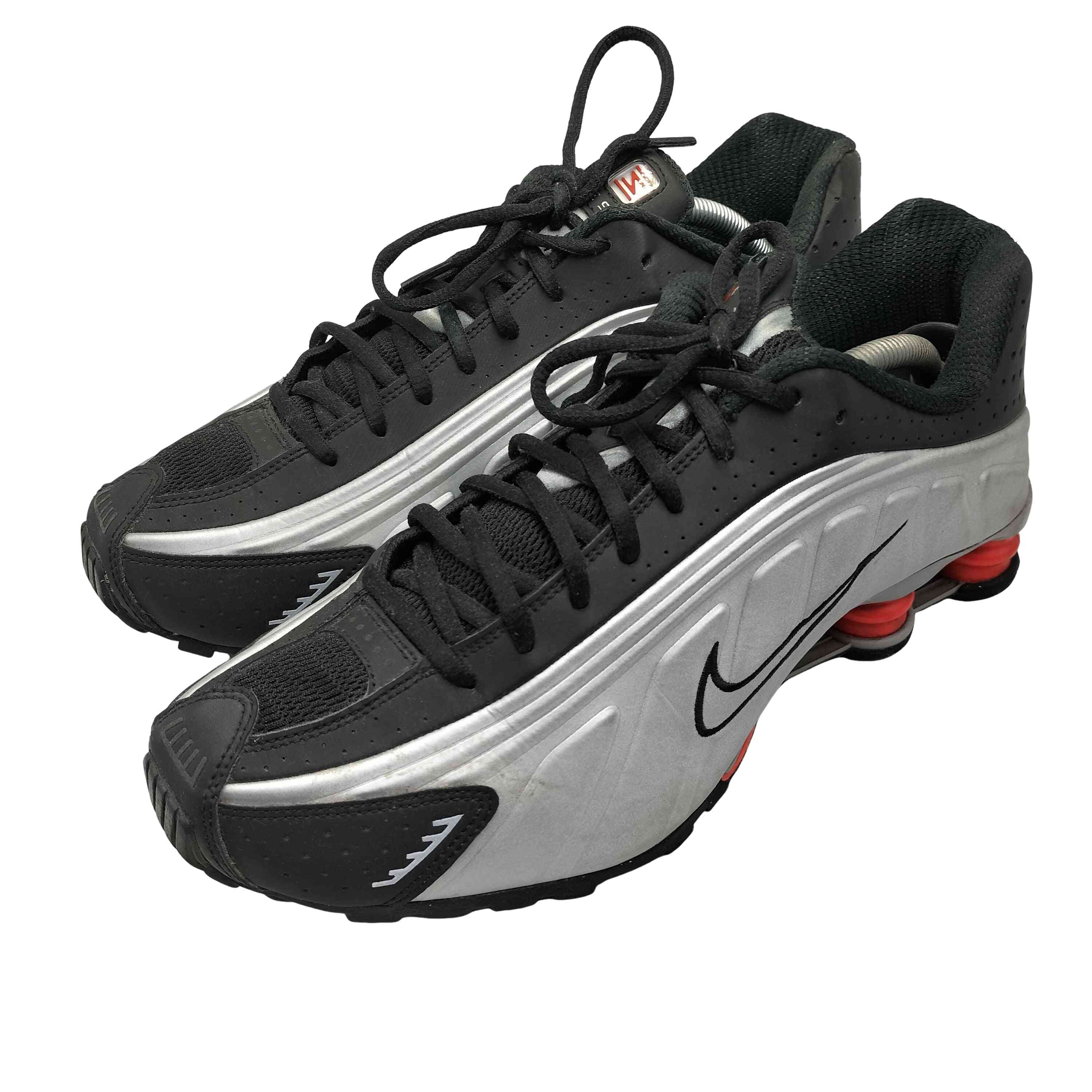 【中古】ナイキ NIKE SHOX R4 METALLIC ショックス R4 メンズ JPN：28.5 スニーカー-靴