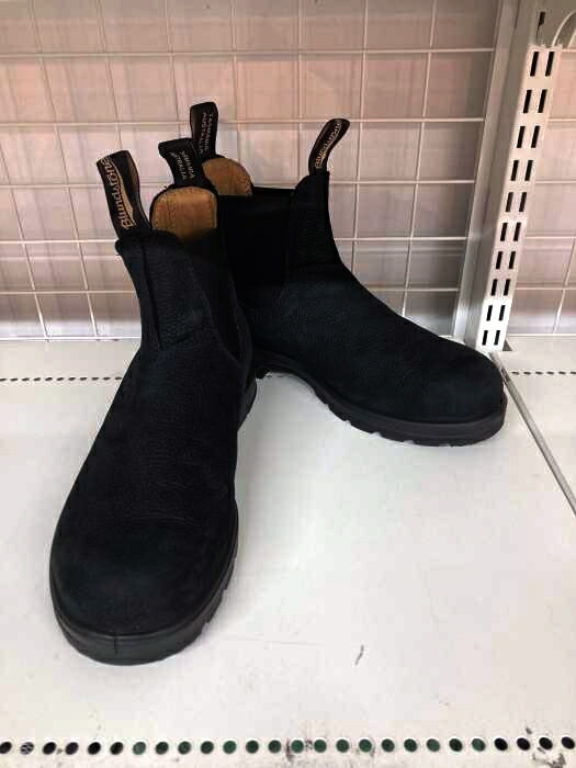 Blundstone ブランドロック 撥水エン所長細工ヌバックレザーサイドゴアショートブーツ メンズ シューズ ブーツ メンズ Uk 7 中古 ブランド古着バズストア Bidbuyimporters Com