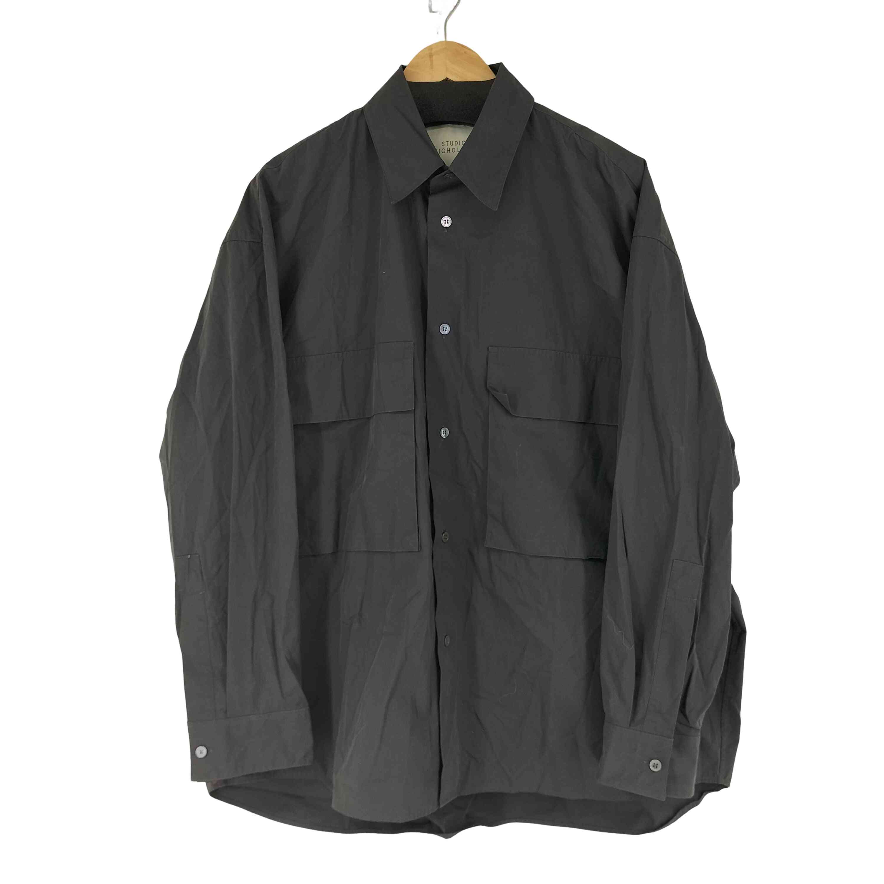 楽天市場】STUDIO NICHOLSON スタジオ ニコルソン 長袖シャツ KEBLE