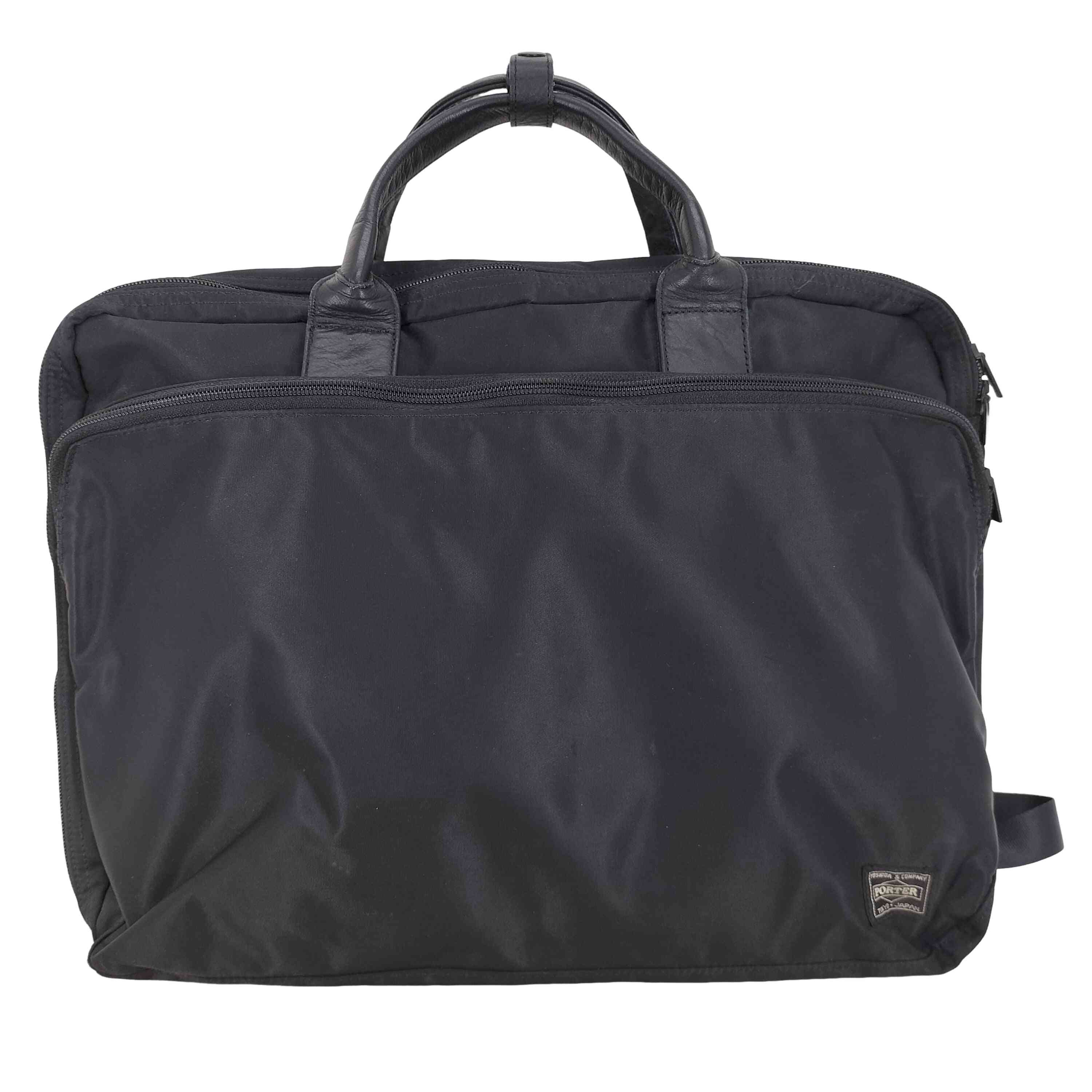 【中古】ポーター PORTER 3WAY TIME ビジネスバッグ ブリーフケース メンズ 表記無 |BAZZSTORE ブランド古着バズストア