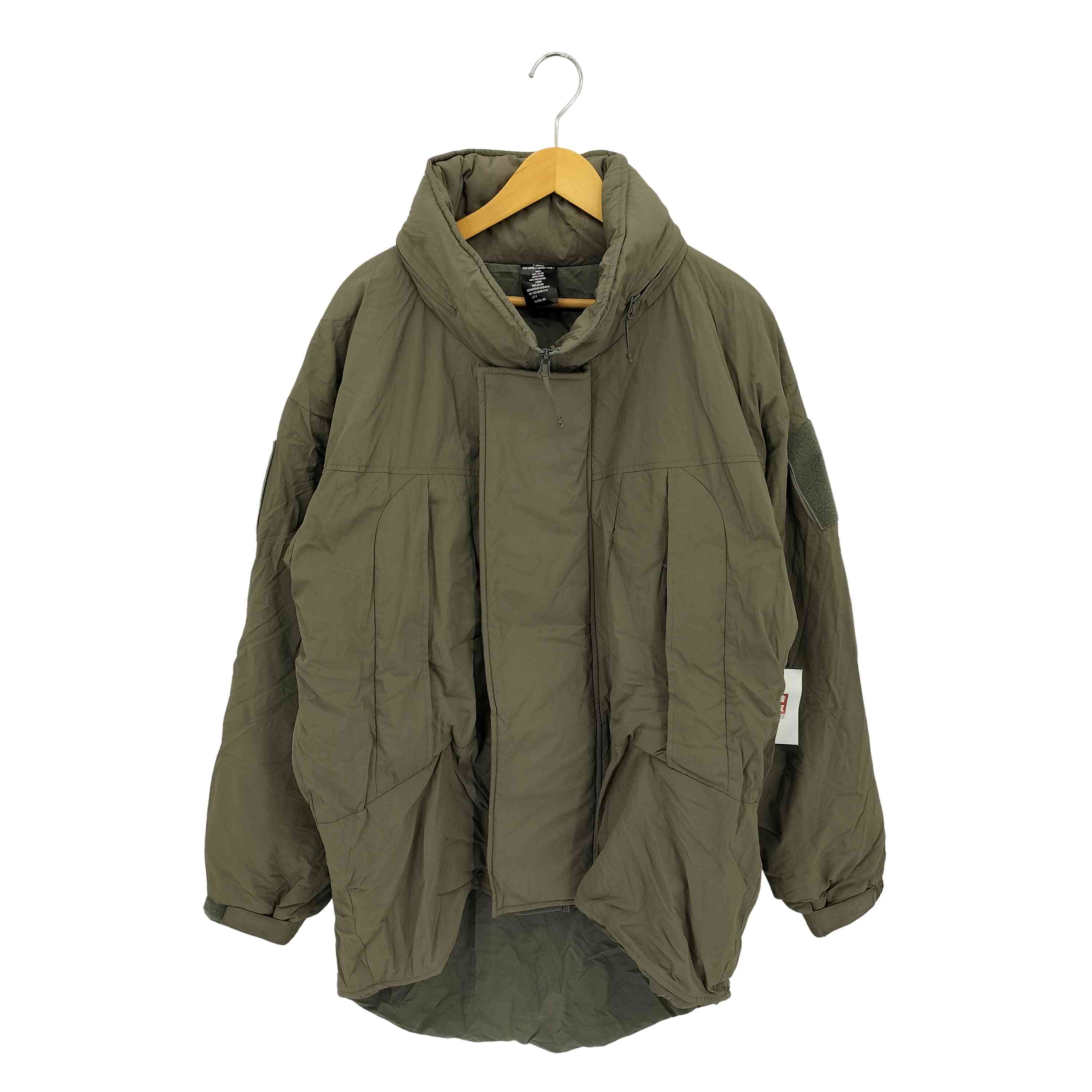 【中古】ワイパインキ WAIPER.inc 米軍 PCU LEVEL7 TYPE2 PRIMALOFT 異類異形パーカー PERTEX UNLIMITED メンズ import：XS