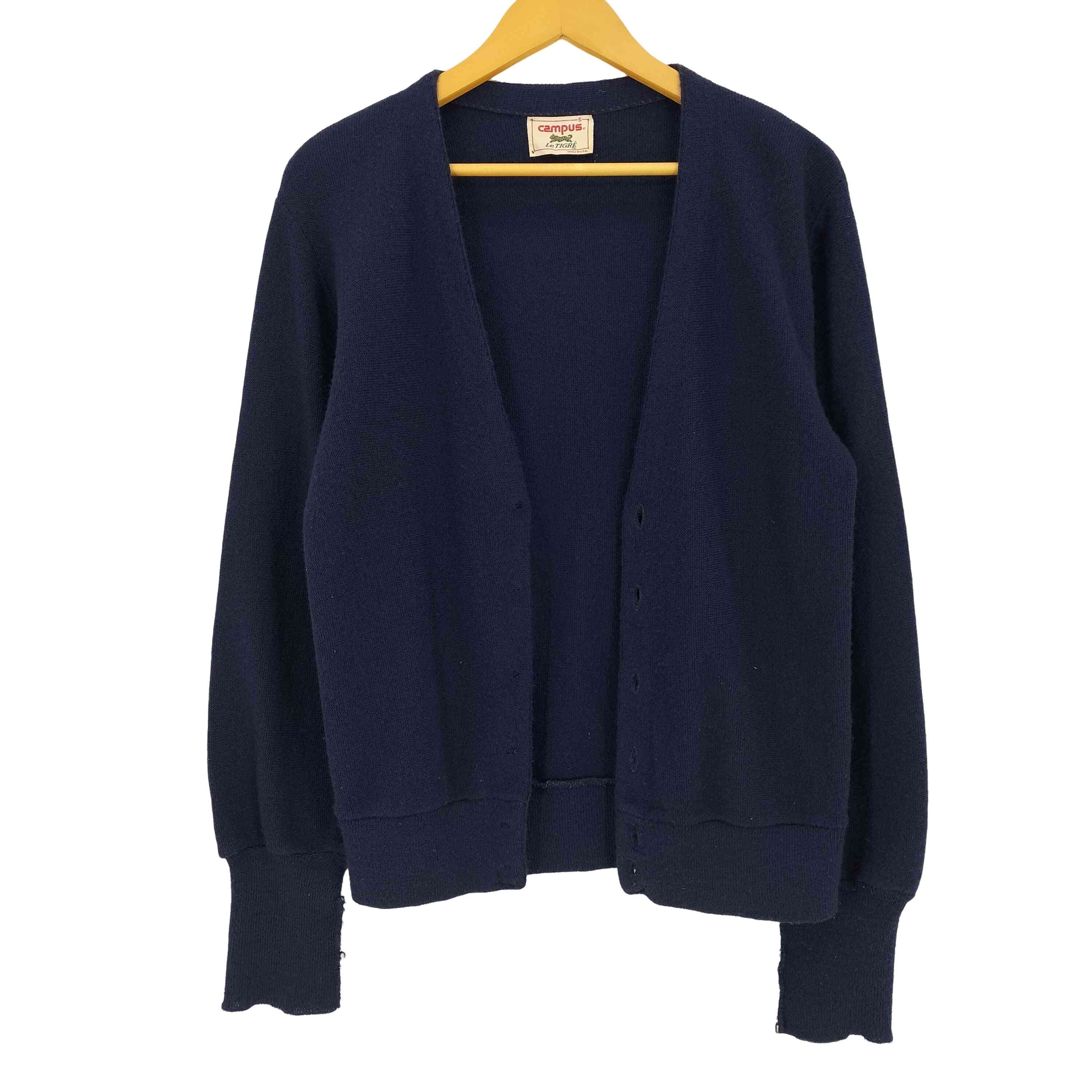 楽天市場】50年代 CAMPUS キャンパス ウール ニット カーディガン