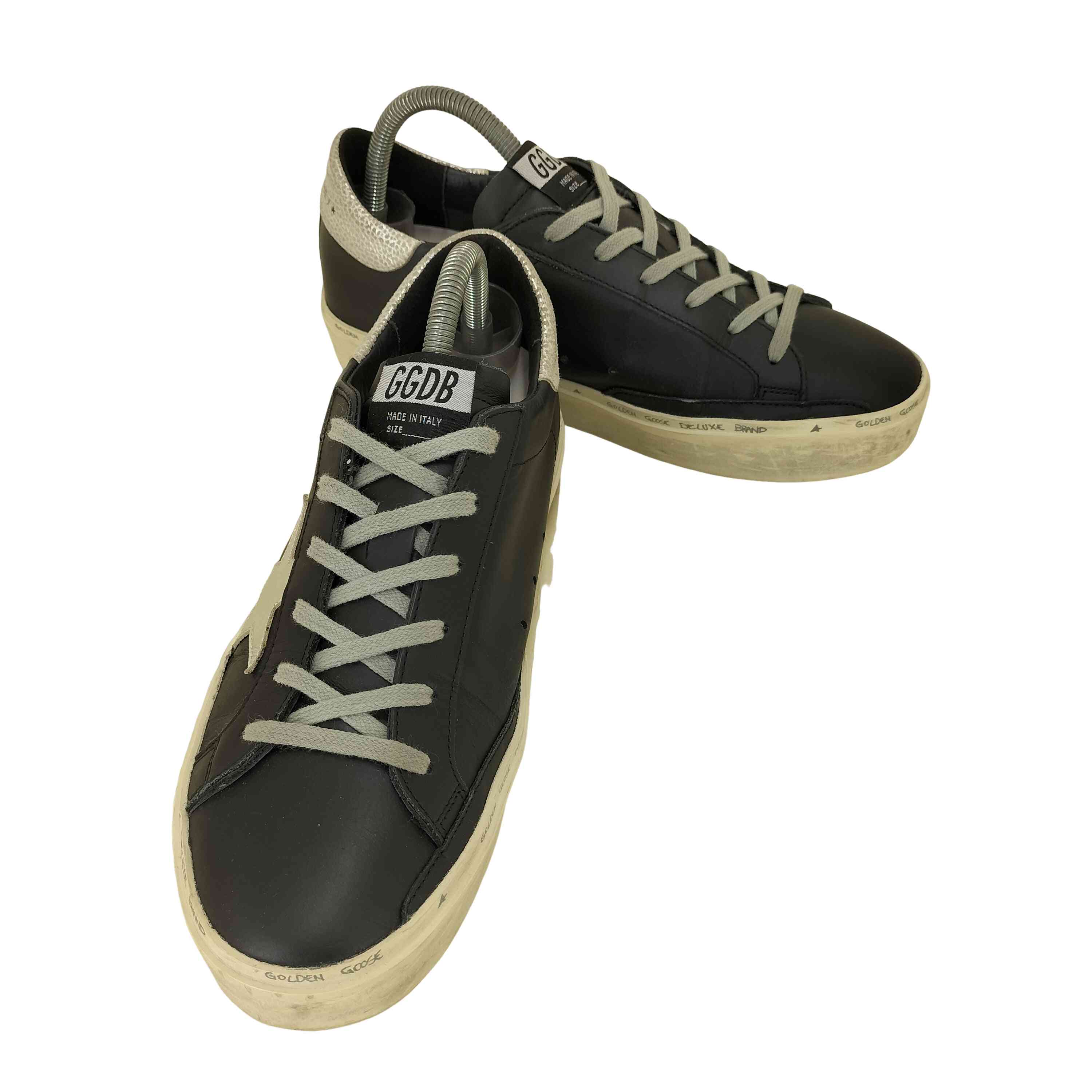 【中古】ゴールデングース GOLDEN GOOSE HI STAR ハイスター ローカット スニーカー メンズ EUR:40 |BAZZSTORE ブランド古着バズストア