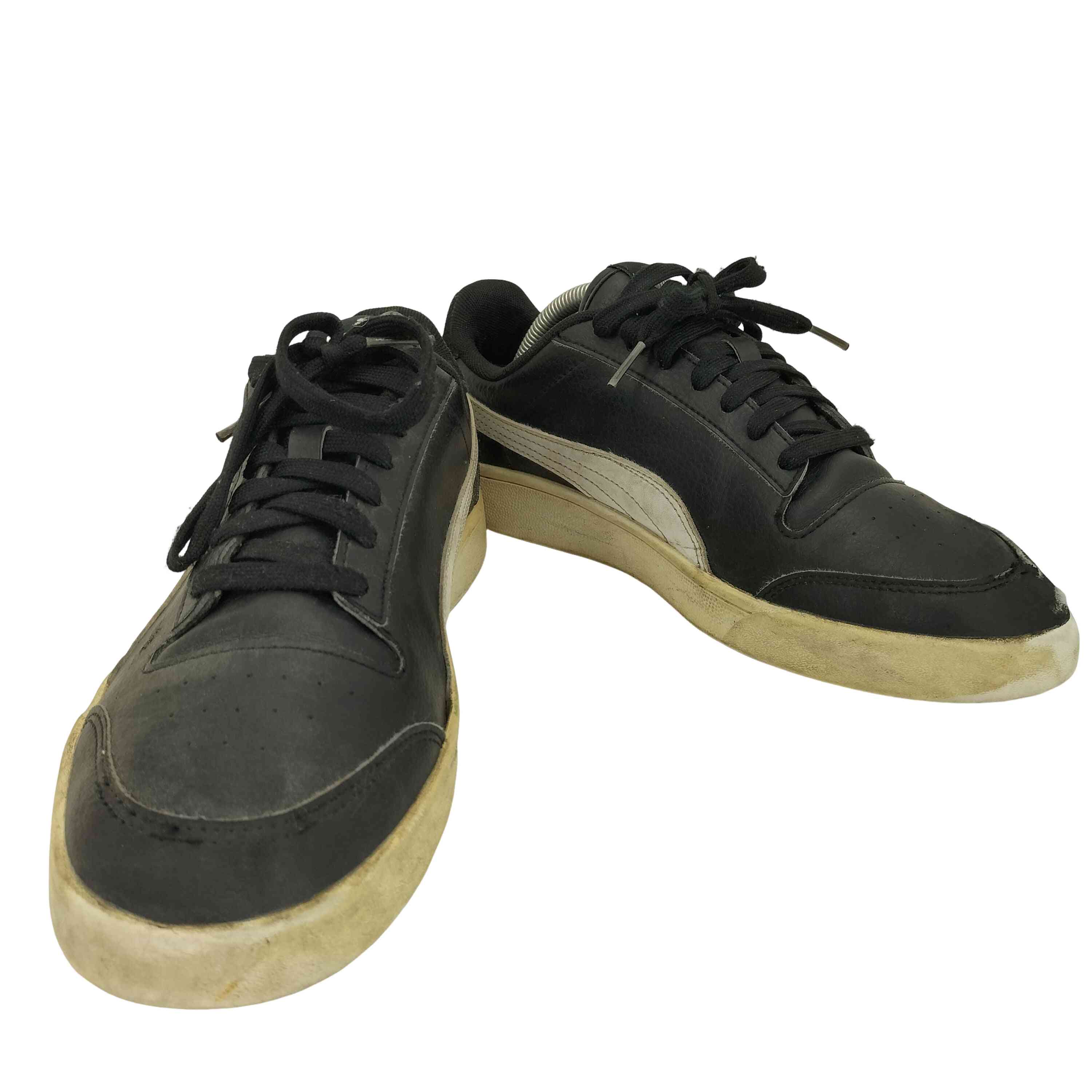 【中古】プーマ PUMA Shuffle 'Black White メンズ JPN：27画像