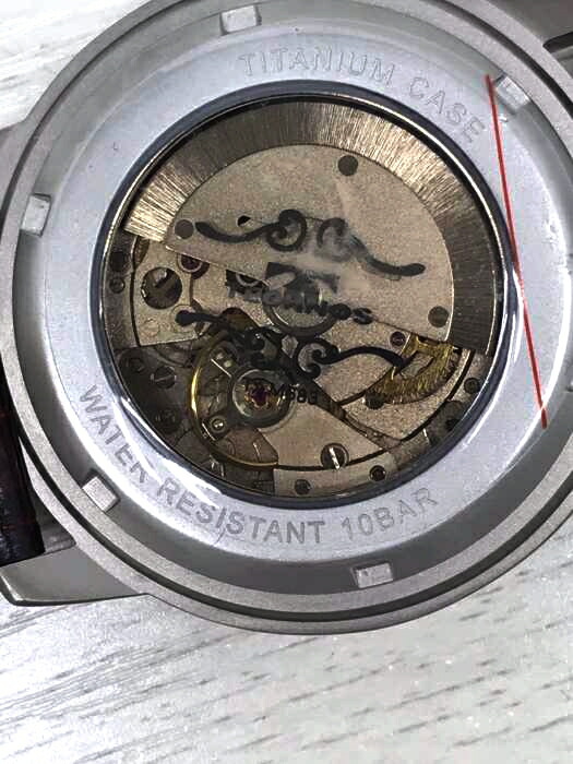 楽天市場 Technos テクノス 自動巻き腕時計 メンズ 茶系 白系 Limited Edition 自動巻き レザーベルト 475 500 シリアルナンバー入り 中古 ブランド古着バズストアbazzstore 2509 Bazzstore ブランド古着バズストア