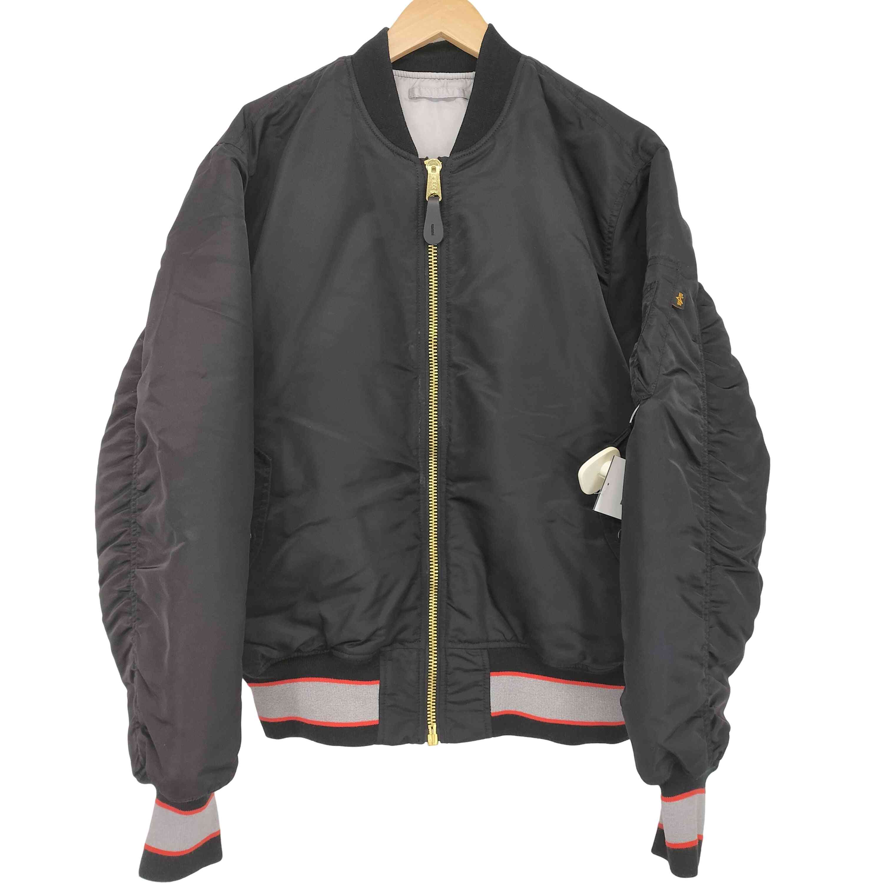 【中古】オンエアー ON AIR MA-1 BOMBER JACKET メンズ import：L