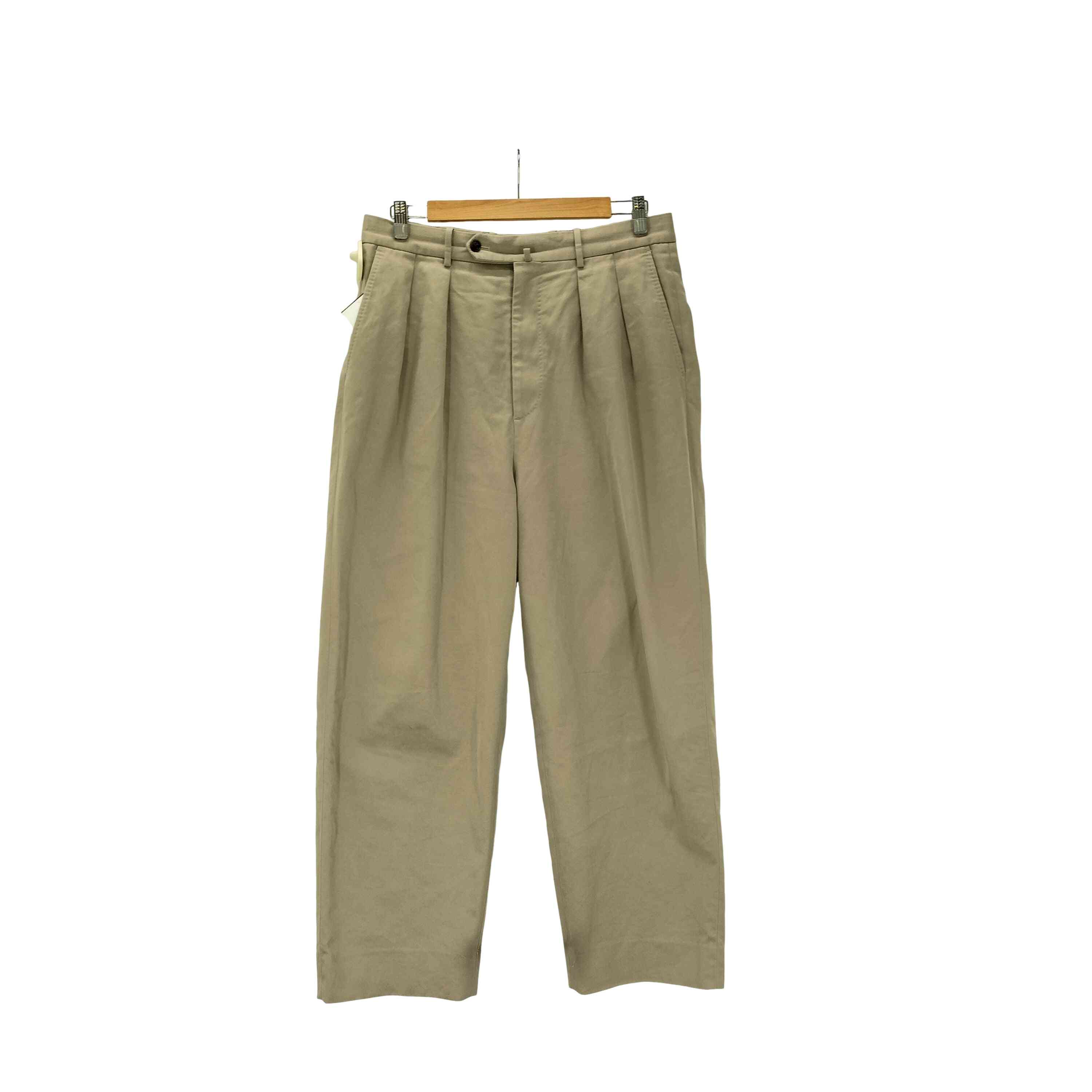 【中古】スティーブンアラン Steven Alan 打ち物 ニドム はたご屋 ツープリーツ お召しもの トラウザーズ ズボン下 メンズ  L