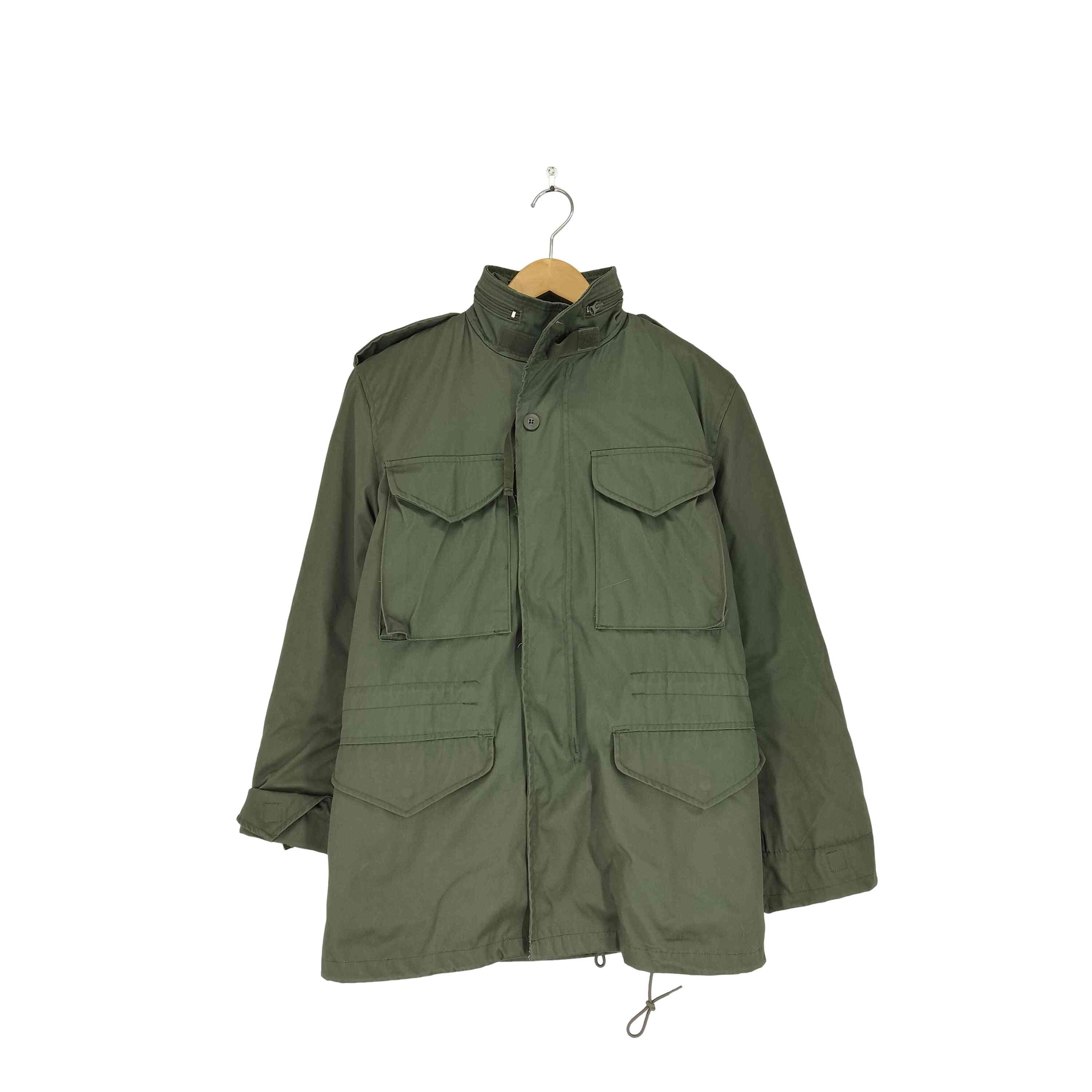 【中古】圧砕機テック MIL-TEC {{sturm}} M-65 キルティングラインドライブ ミリタリー上衣 メンズ  XS
