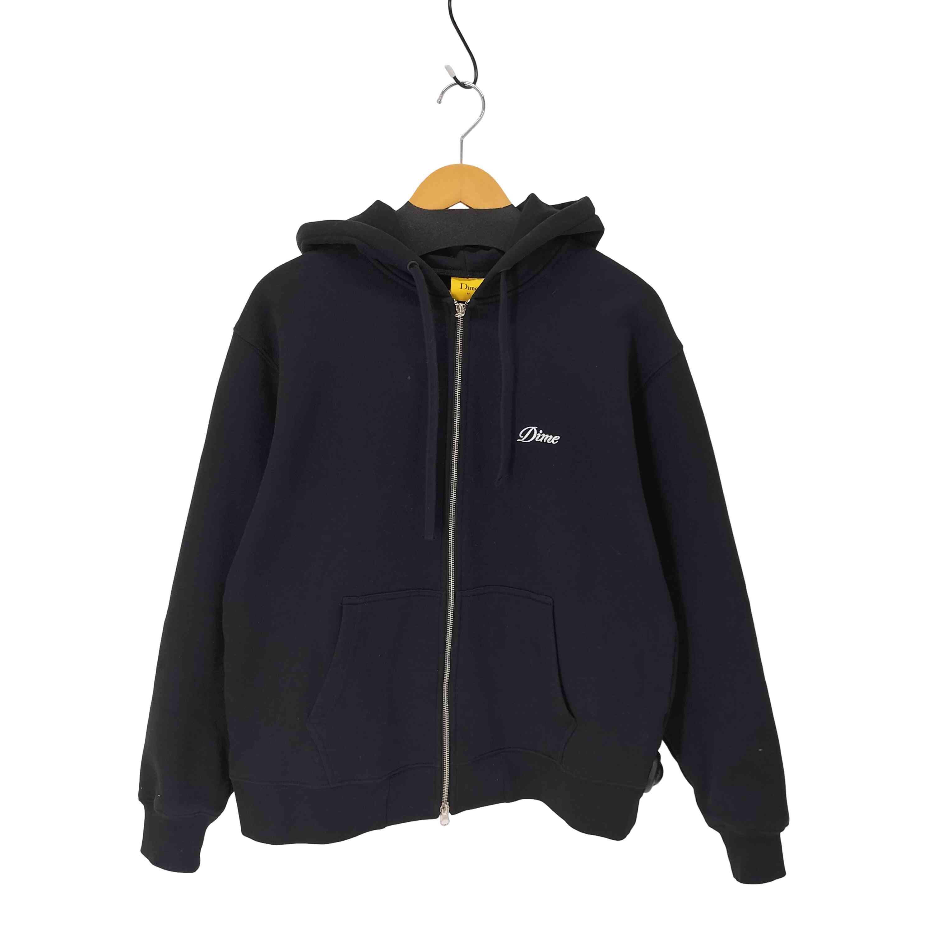 【中古】ダイム Dime Cursive Small Logo Zip Hoodie メンズ import：M