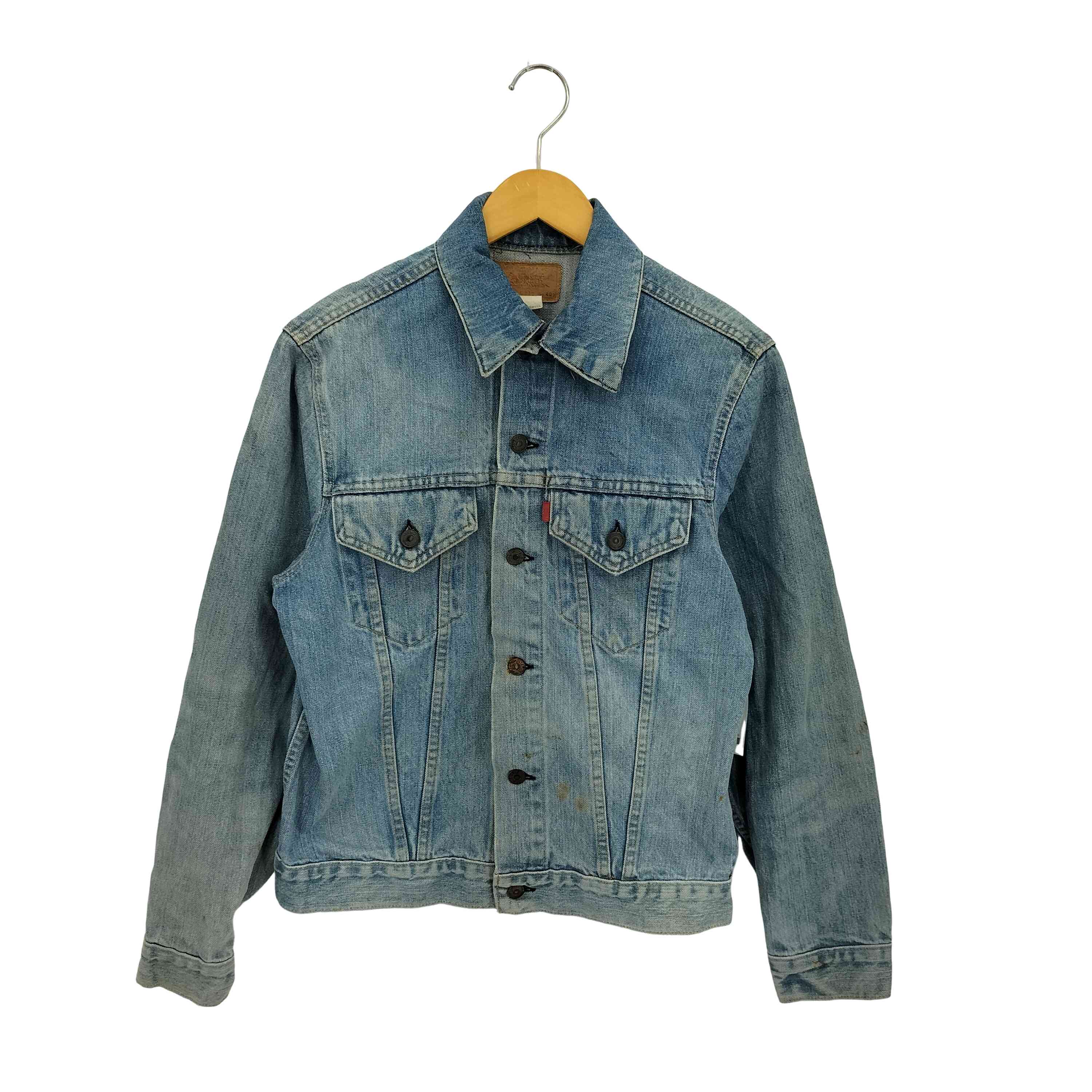 70’s LEVI’S USA製　70505 ビンテージ ケアタグ 古着 70s USA製 Levi's 70505-0217 「過渡期」 貴重!! ブランクタブ
