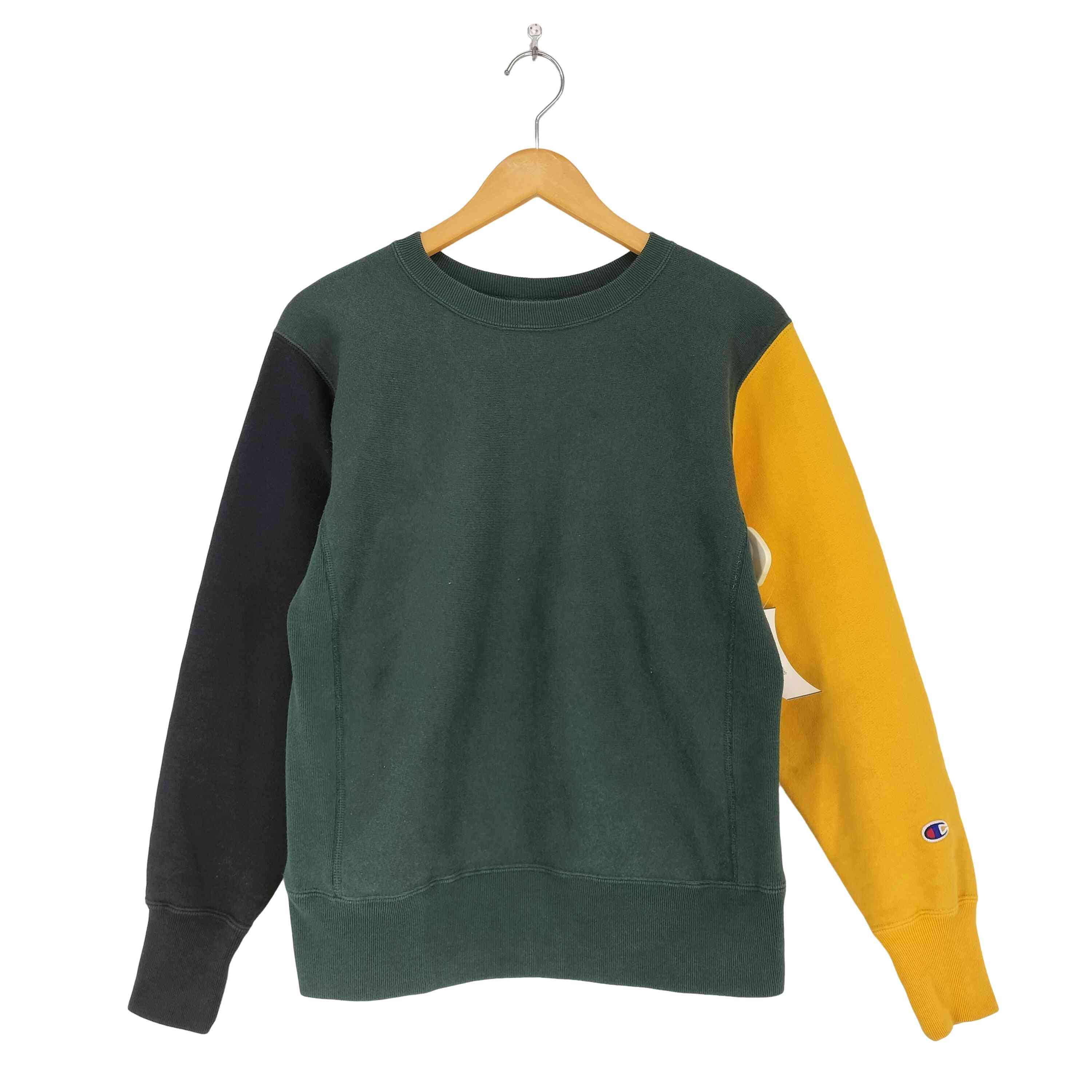 【中古】チャンピオン Champion REVERS WEAVE CREW NECK SWEAT マルチカラー メンズ import：M