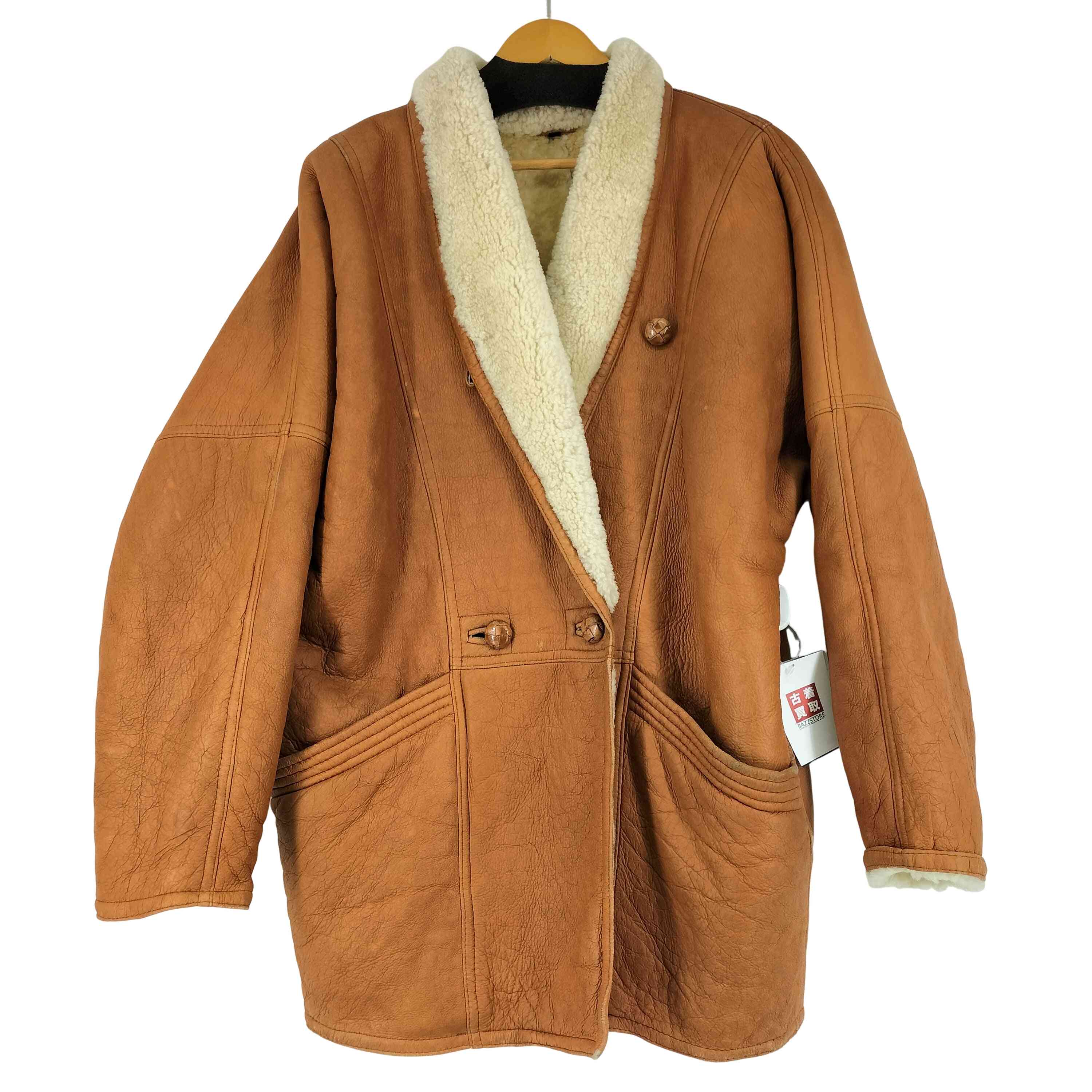 【中古】ユーズドフルギ USED古着 {{ALBERTO FABIANI}} リアルムートンジャケット レディース 表記無