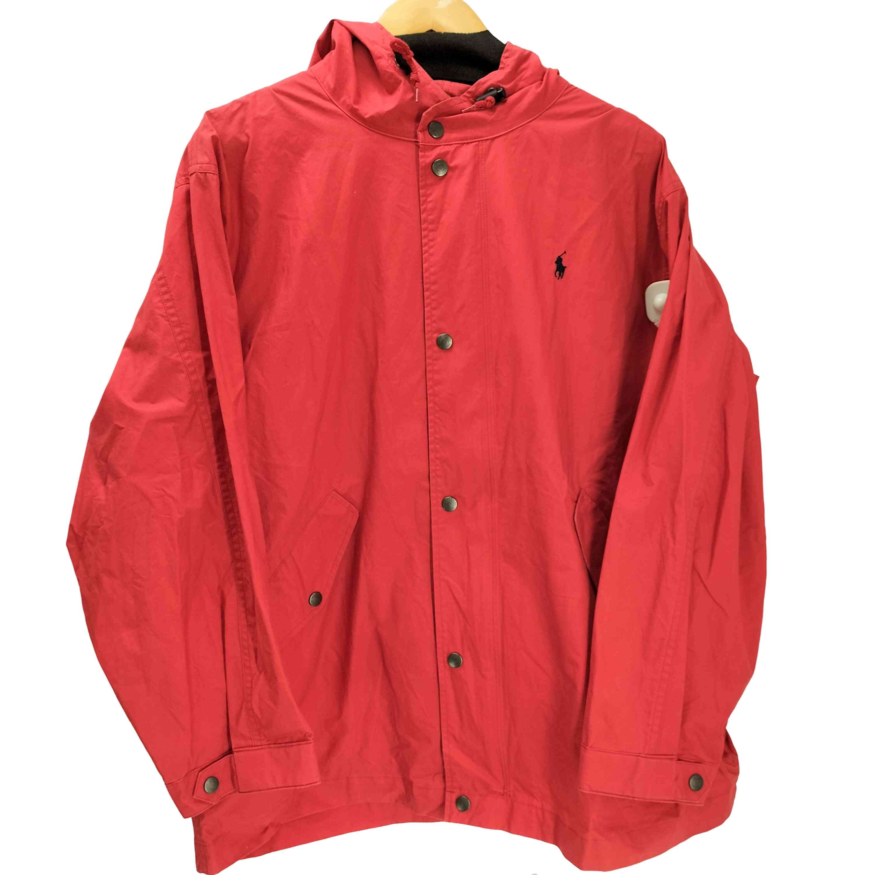 【中古】ラルフローレンスポーツ RALPH LAUREN SPORT 90S 裏地キルト ナイロン ステンシル マウンテン ダウン ジャケット 裾ドローコード 比翼 ダブルジップ ビックサイズ メンズ import：S 9,188円
