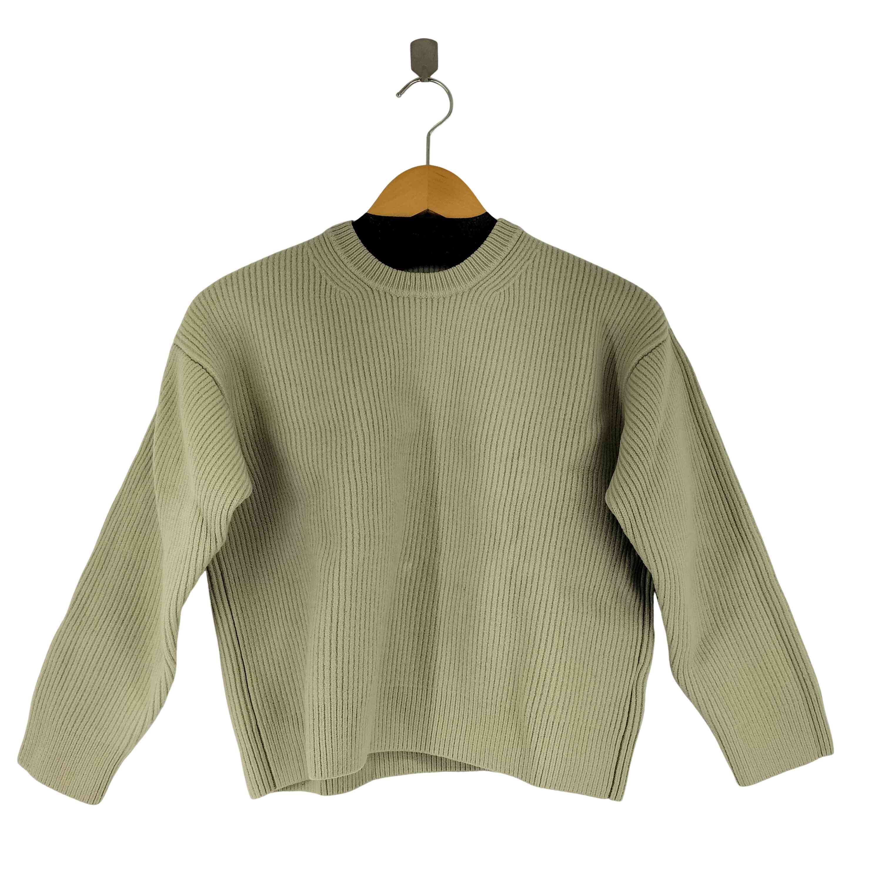 ALLEGE(アレッジ) 23AW Wide Rib Cardigan レディース JPN：1  中古 古着 0252 ALLEGE ALLEGE(アレッジ) 23AW Wide Rib Cardigan レディース