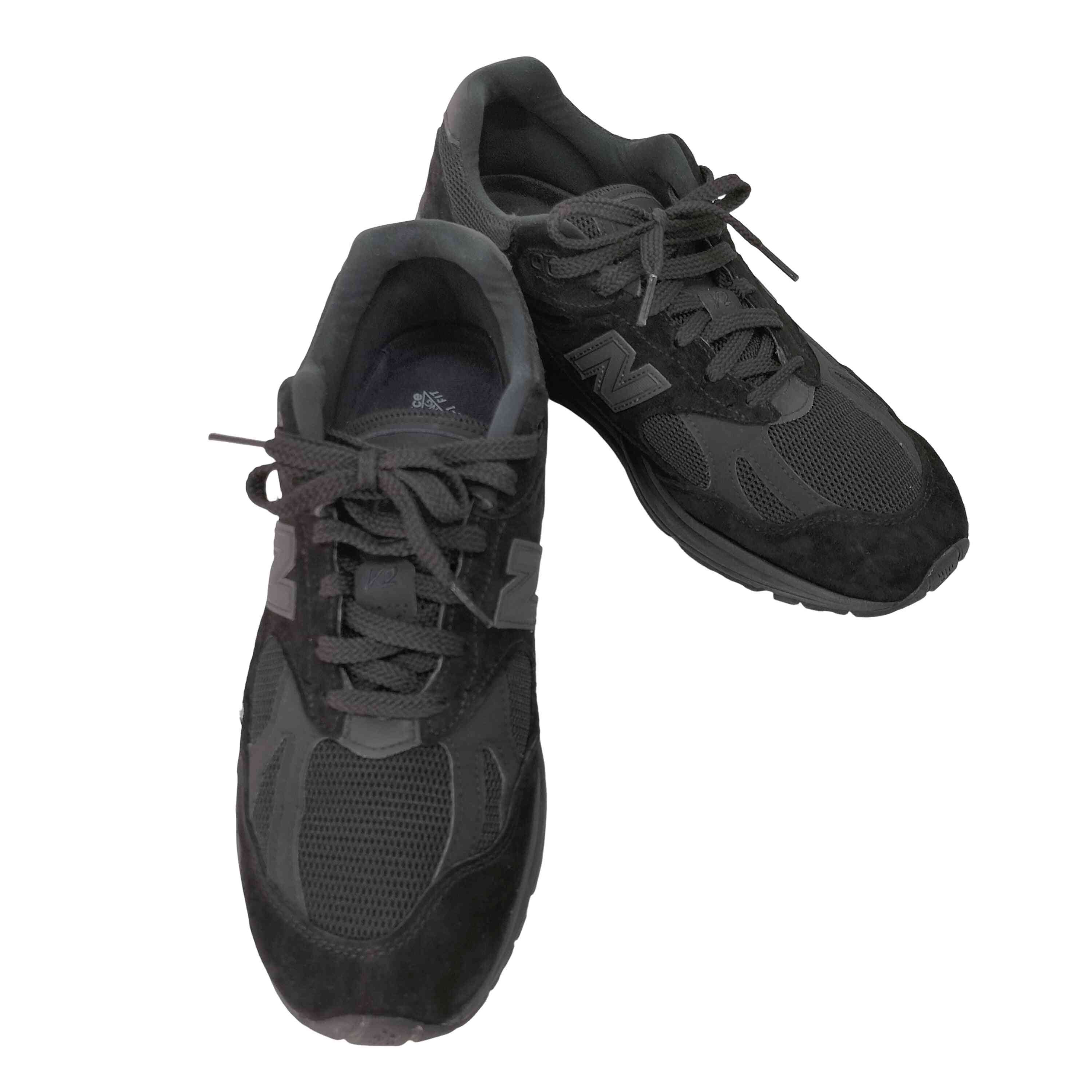 【中古】ニューバランス NEW BALANCE Made in UK 991v2 トリプルブラック メンズ JPN：27.5