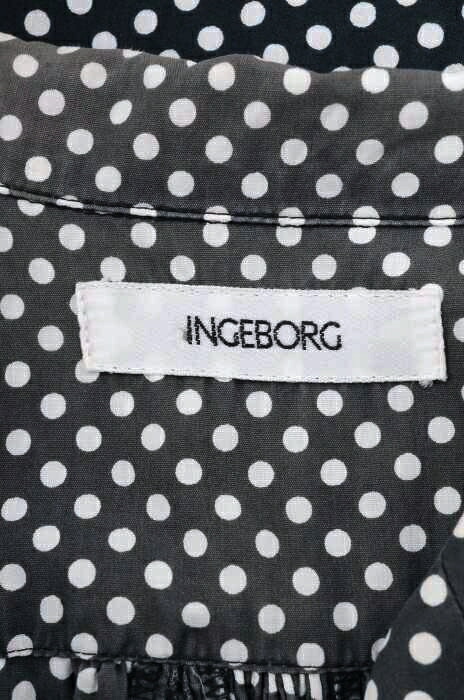 楽天市場 Ingeborg インゲボルグ シャツワンピース レディース 黒系 白系 ピンタック ドット開襟シャツワンピース 中古 ブランド古着バズストアbazzstore 3107 Bazzstore ブランド古着バズストア
