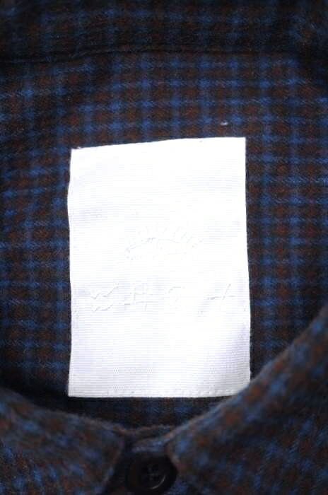 Who What フーワット ネルシャツ メンズ 茶系 青系 5x Shirt ロングレングスチェックシャツ 中古 ブランド古着バズストアbazzstore 1701 Meguiars Com Do