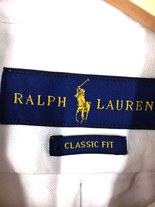 Ralph Lauren ラルフローレン Tシャツ メンズ 白系 M Polo Bear Rugby Kicker Oxford Shirt 中古 銘柄古着バズストアbazzstore 2501 Effie Europe Com