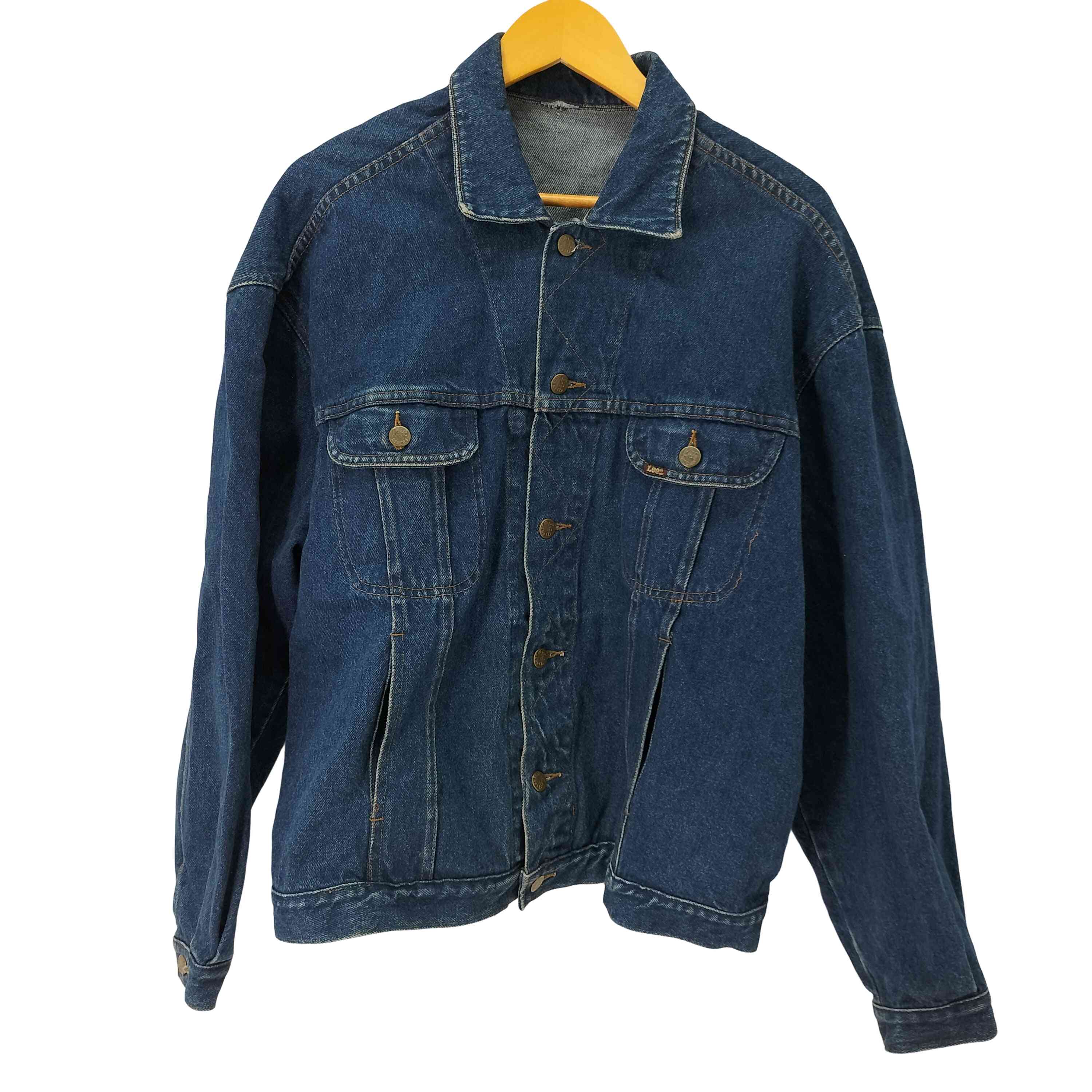 楽天市場】80年代 USA製 Lee リー PATD-153436 デニム トラッカー