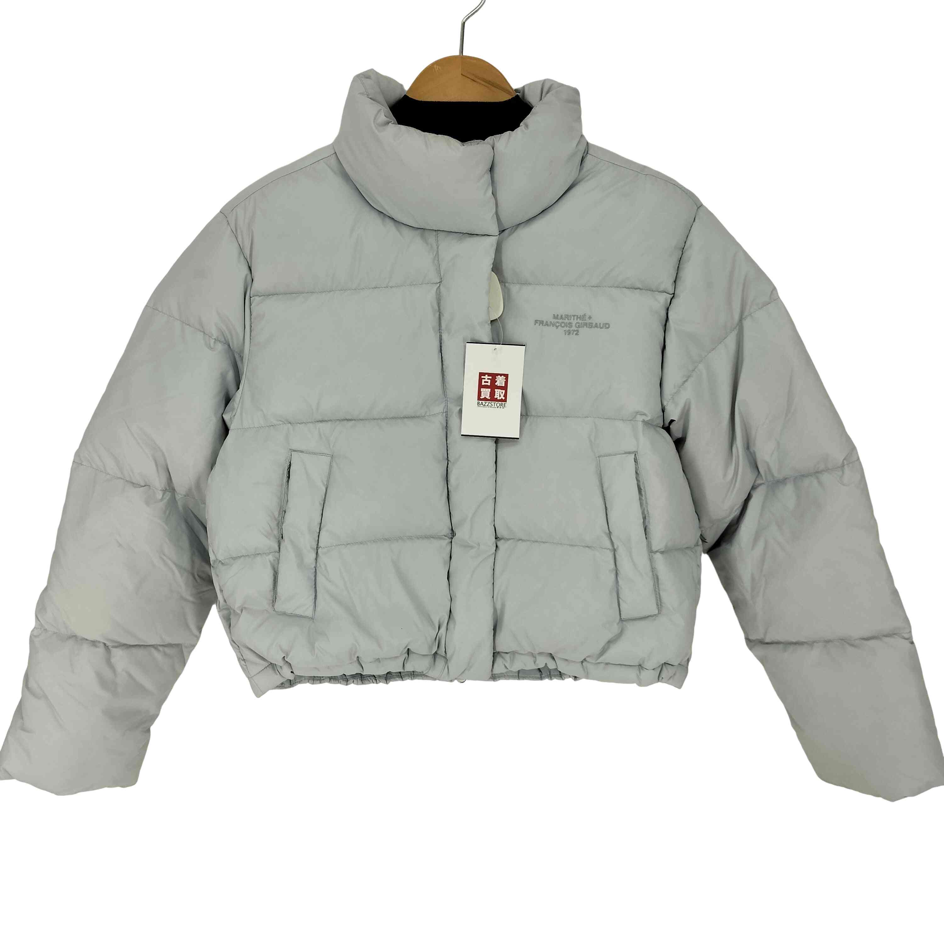 【中古】マリテフランソワジルボー MARITHE FRANCOIS GIRBAUD W BASIC CROP DOWN JACKET レディース import：M