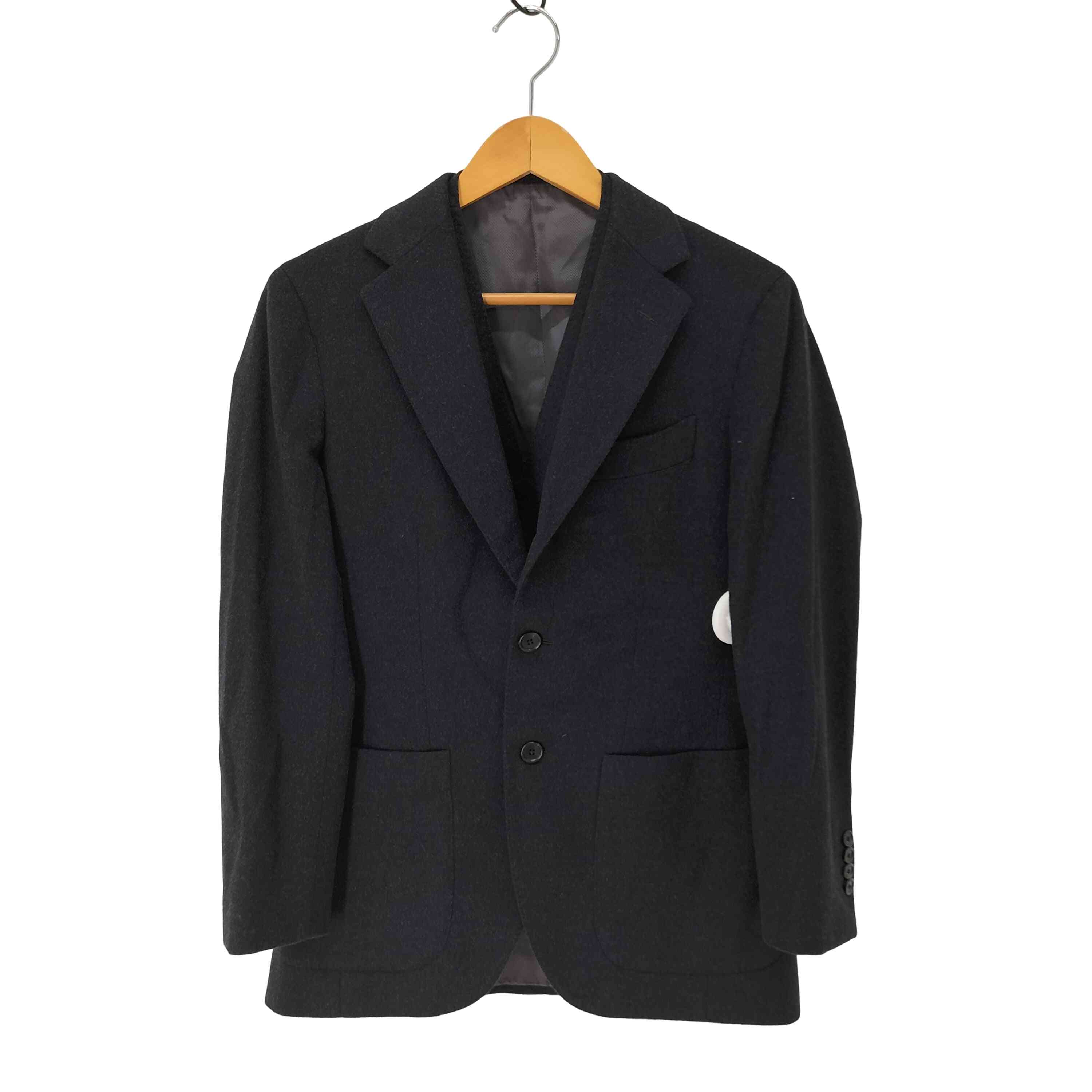 【中古】ビームス BEAMS Custom tailor カシミール 羊毛 総裏 3B テーラード 上衣 より良い 2天下太平 メンズ 書きあらわす無