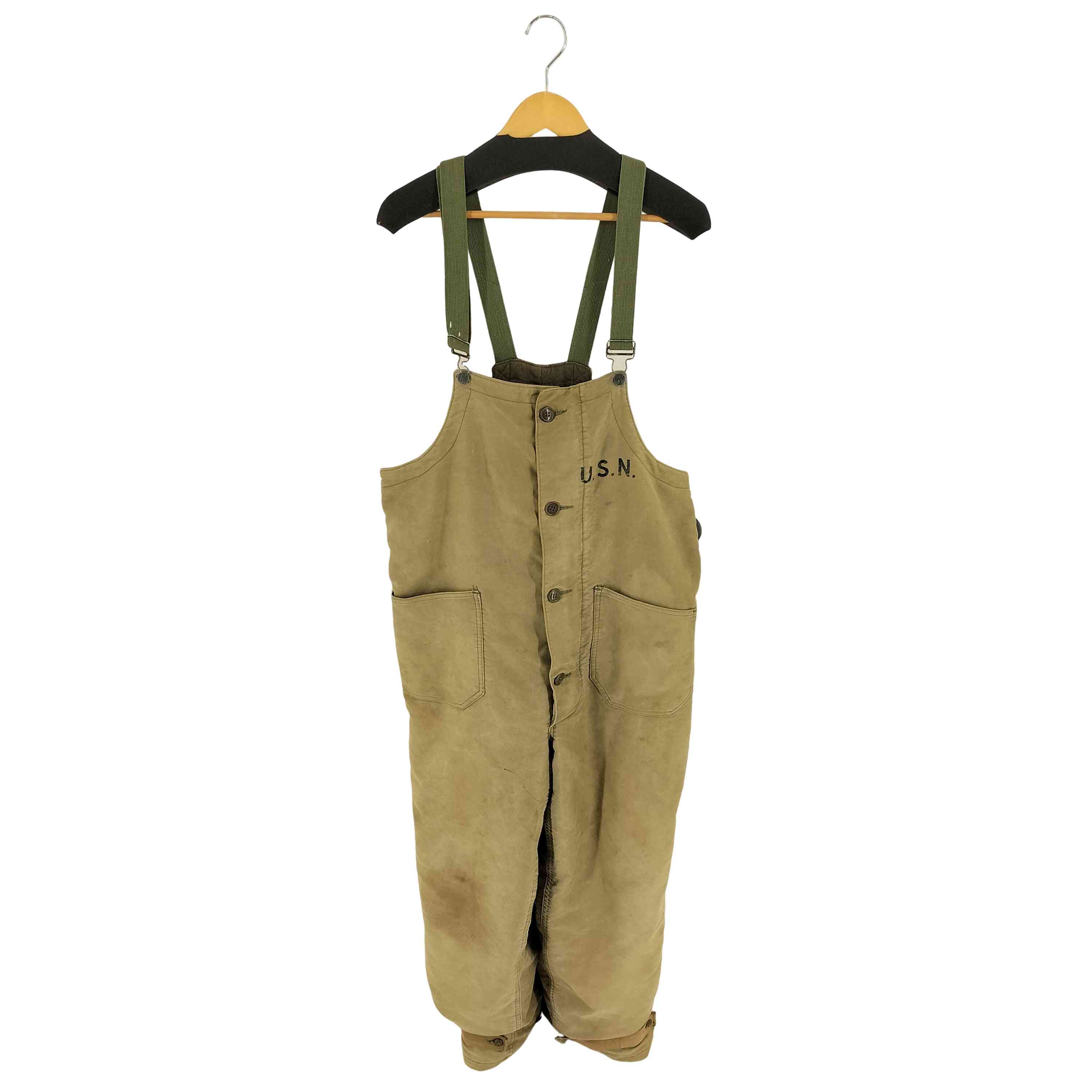 楽天市場】40年代 米軍実物 U.S.NAVY N-2 レインデッキパンツ