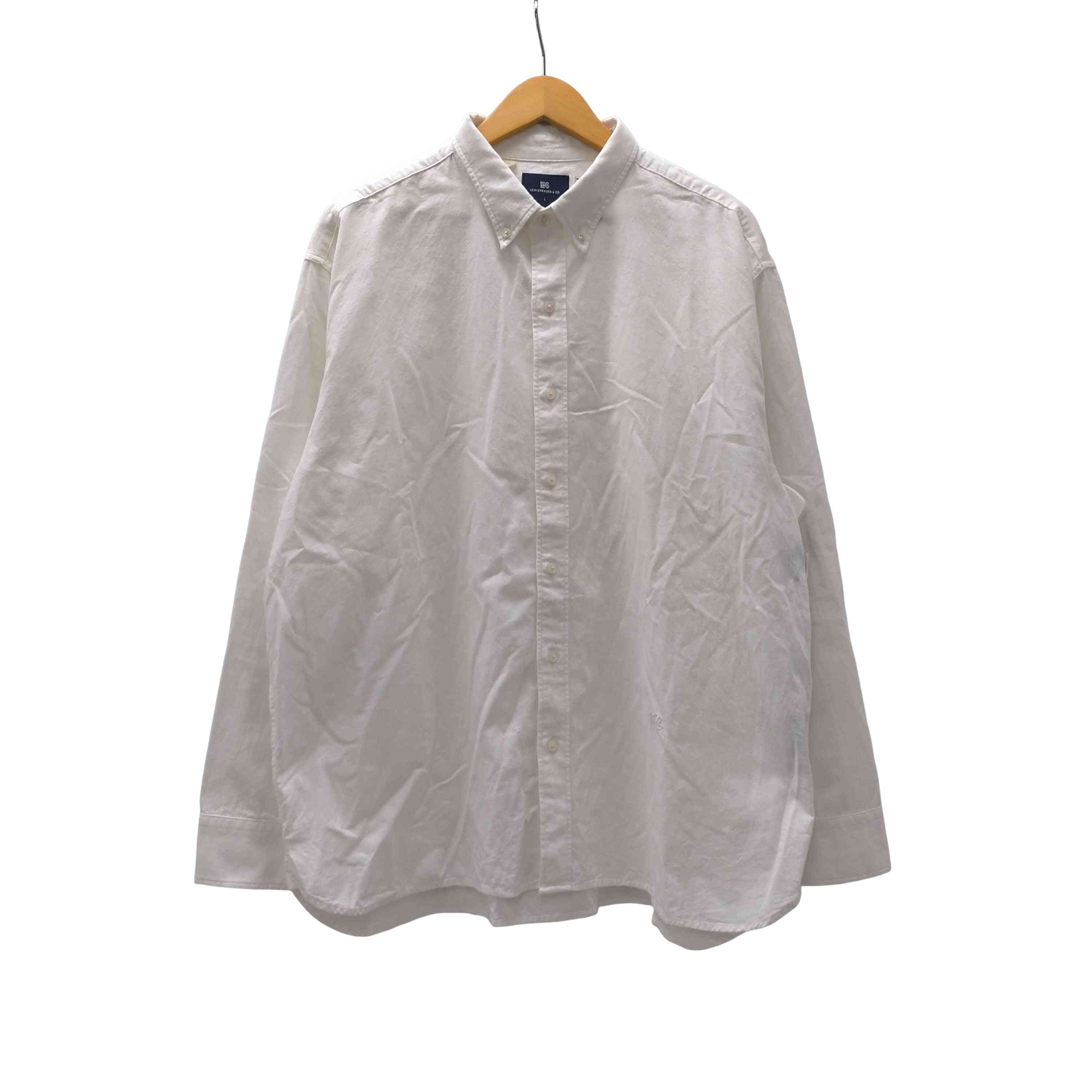 【中古】リーバイス LEVI STRAUSS&CO 25SS BLUETAB ボタンダウン シャツ メンズ import：L