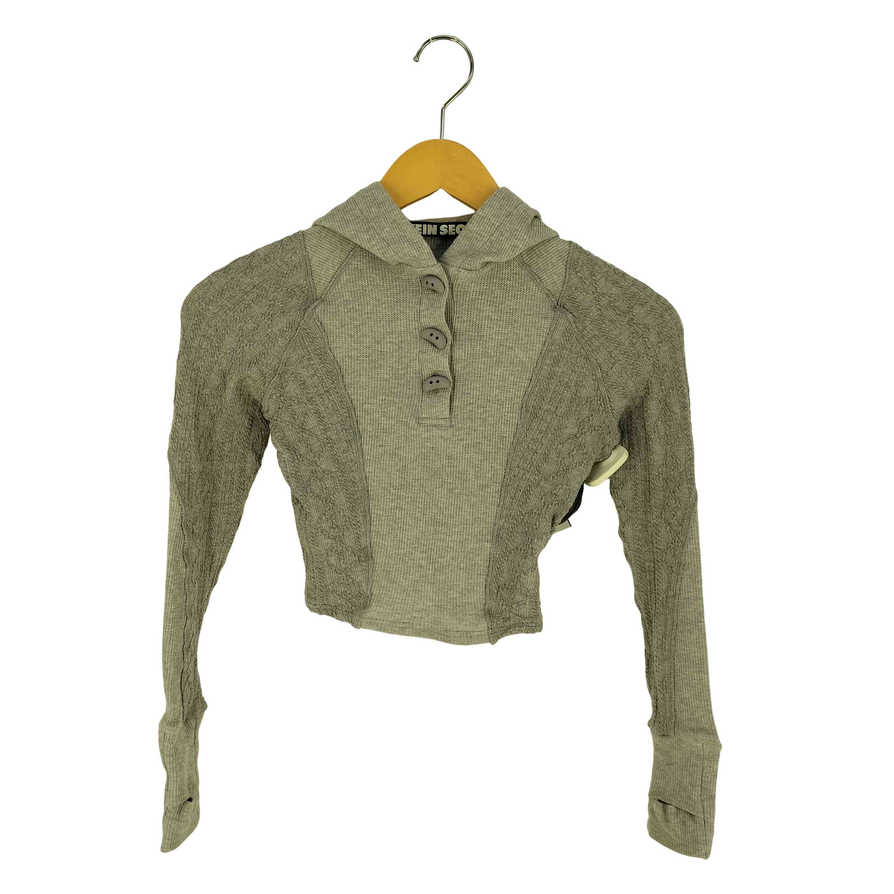 【中古】ヘインソ hyein seo hooded croped top フーデット クロップド トップス レディース  0
