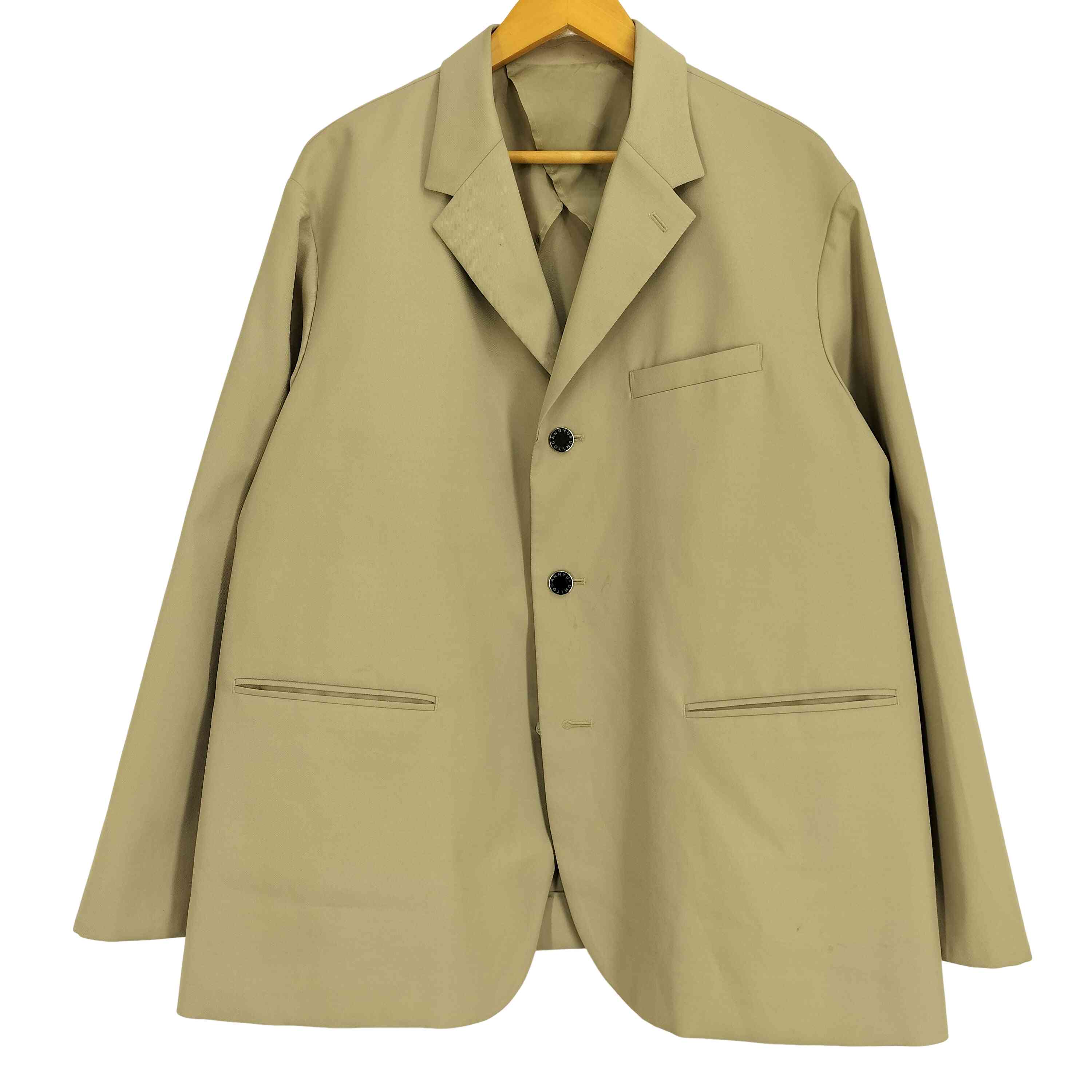 【中古】フミトガンリュウ FUMITOGANRYU 22SS Flattened Jacket メンズ FREE