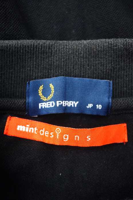 楽天市場 フレッドペリー ミントデザインズ Fred Perry Mint Designs ワンピース レディース 黒系 Us 10 日本サイズ 28cm 相当 コラボ ポロシャツワンピース 中古 ブランド古着バズストアbazzstore Bazzstore ブランド古着バズストア