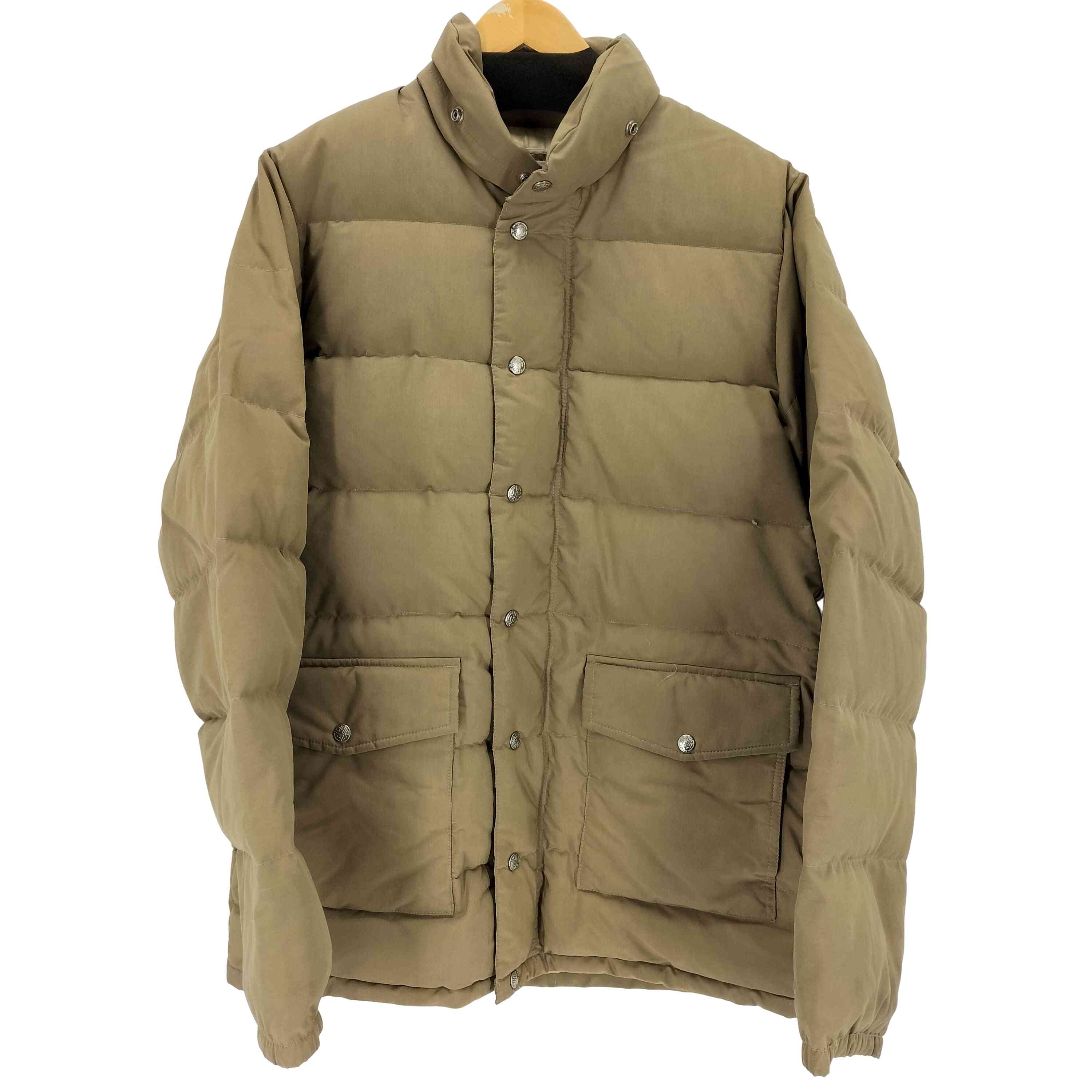 【中古】ユーズドフルギ USED古着 {{REI RECREATIONAL EQUIPMENT INC.}}70s USA製 ダブルジップ ダウンジャケット メンズ JPN：M ｜BAZZSTORE ブランド古着バズストア