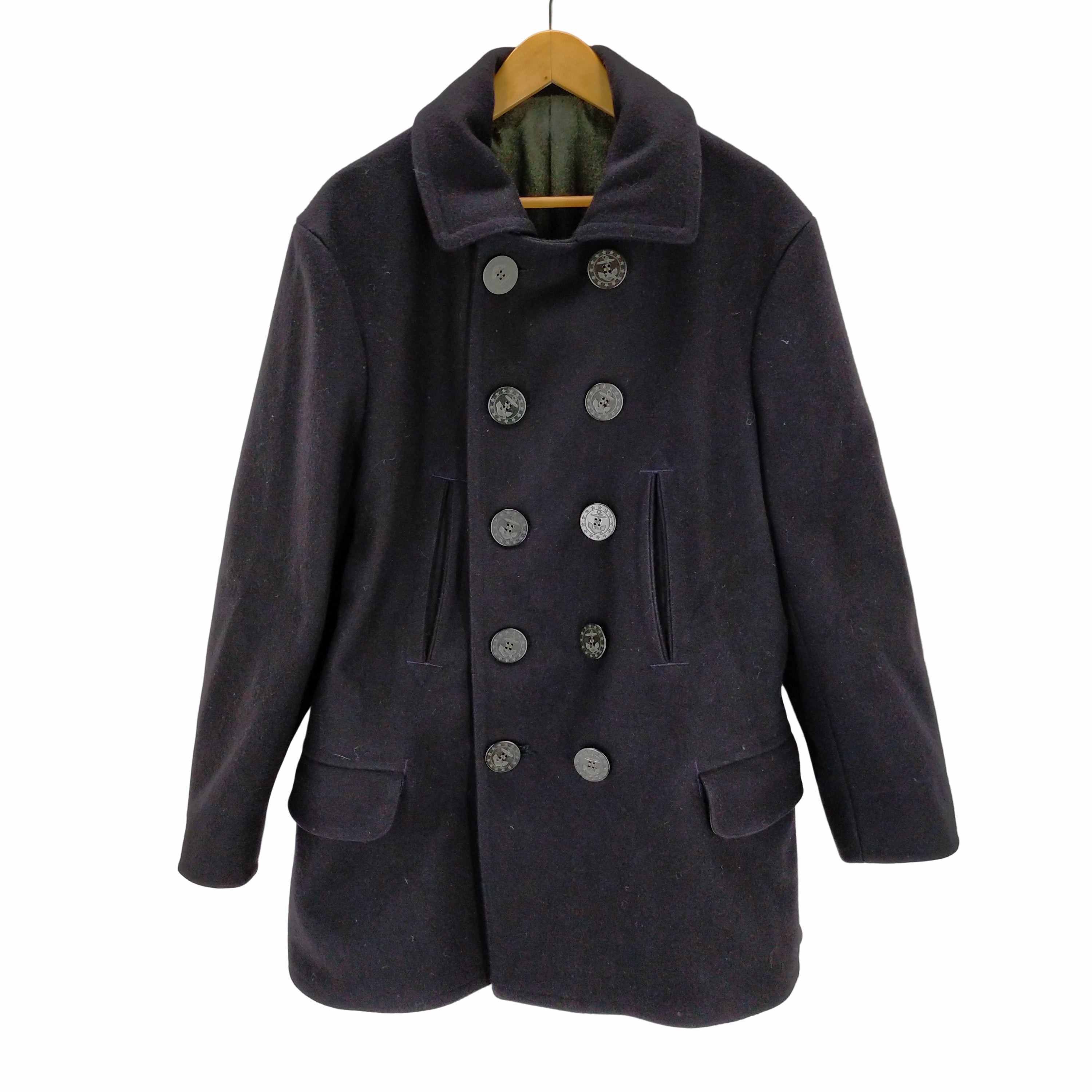 HRM ハリラン BLUE BLUE 圧縮ニットPコート HRM ハリラン BLUE BLUE 圧縮ニットPコート blueblue圧縮ニット