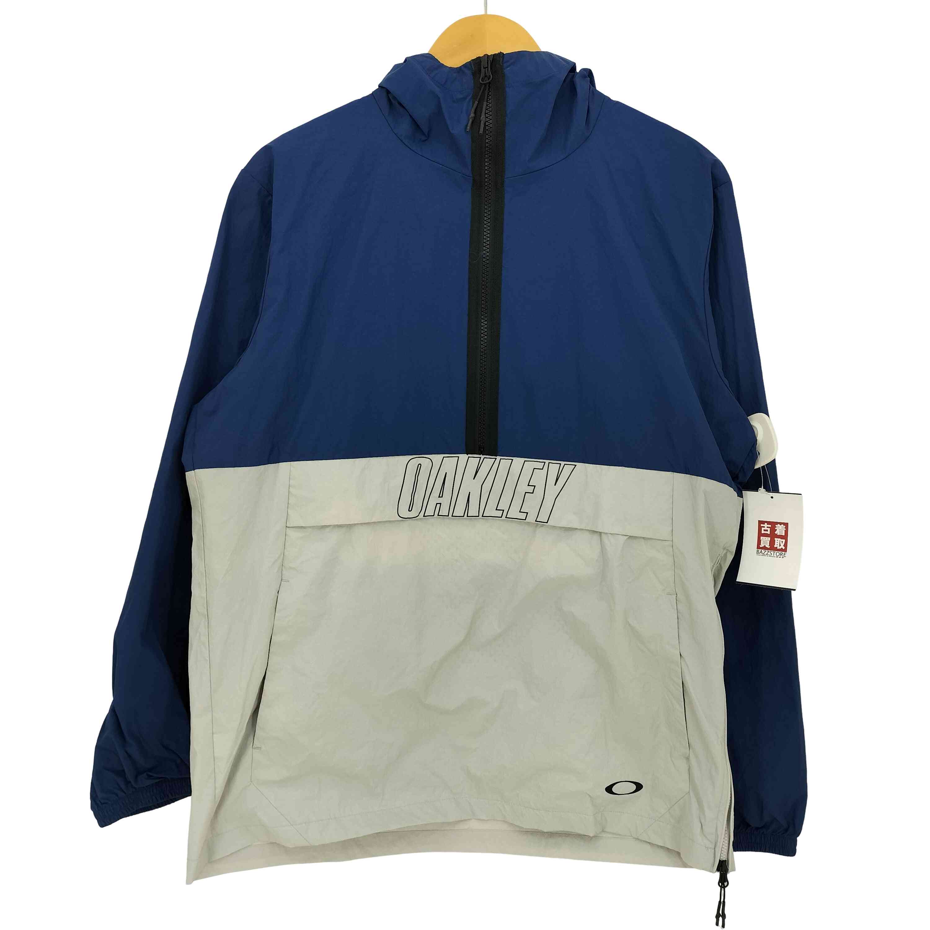 楽天市場】オークリー ナイロンジャケット L ネイビー OAKLEY 裏起毛
