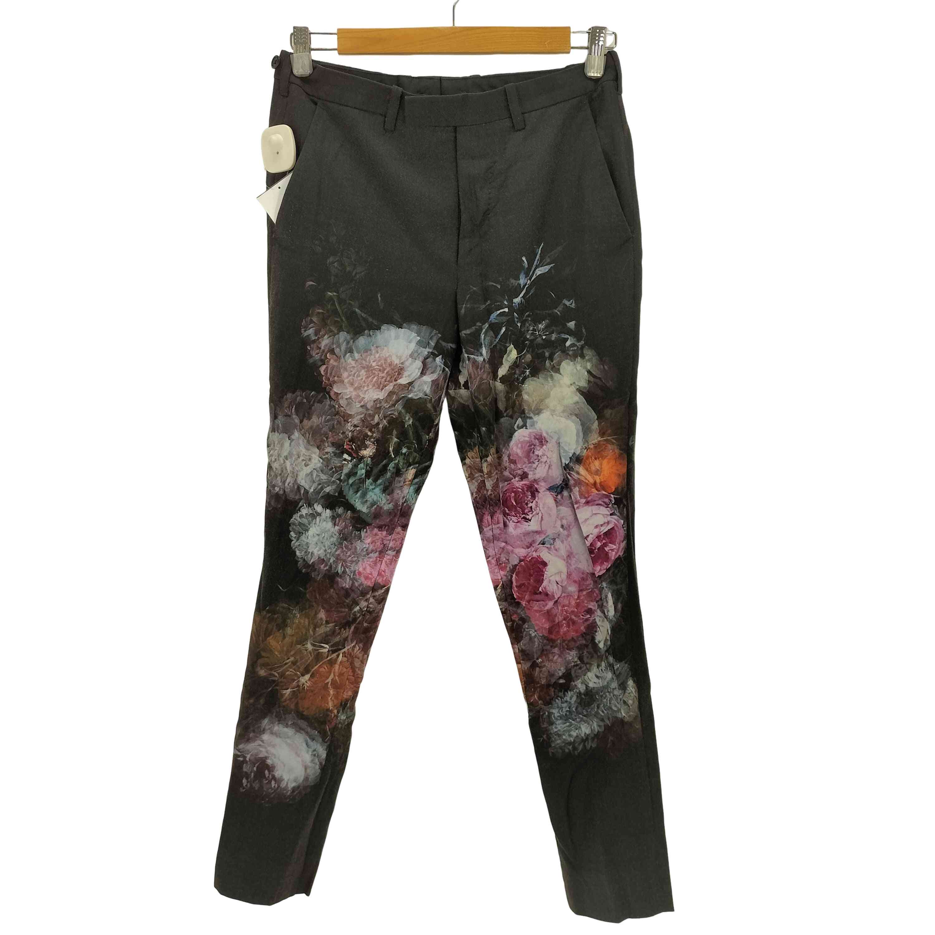 【中古】ラッドミュージシャン LAD MUSICIAN 20SS SLIM SLACKS WOOL GABARDINE INKJET メンズ JPN：42
