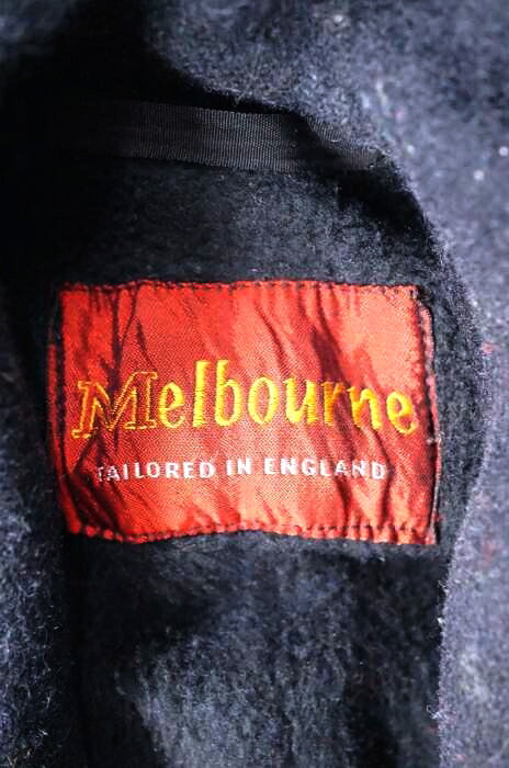 青系 チェスターコート メンズ Melbourne メルボルン メルボルン イングランド製 メンズ 中古 ブランド古着バズストアbazzstore 2709 Melbourne 3b裏起毛ショートチェスターコート Bazzstore ブランド古着バズストアメルボルン Melbourne チェスター