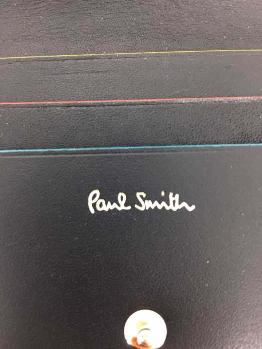 Paul Smith Paul ポールスミス 二つ折り財布 メンズ メンズ 黒系 レザーウォレット 中古 ブランド古着バズストアbazzstore 1906 Bazzstore ブランド古着バズストアポールスミス Paul Smith 二つ折り財布 メンズ レザーウォレット