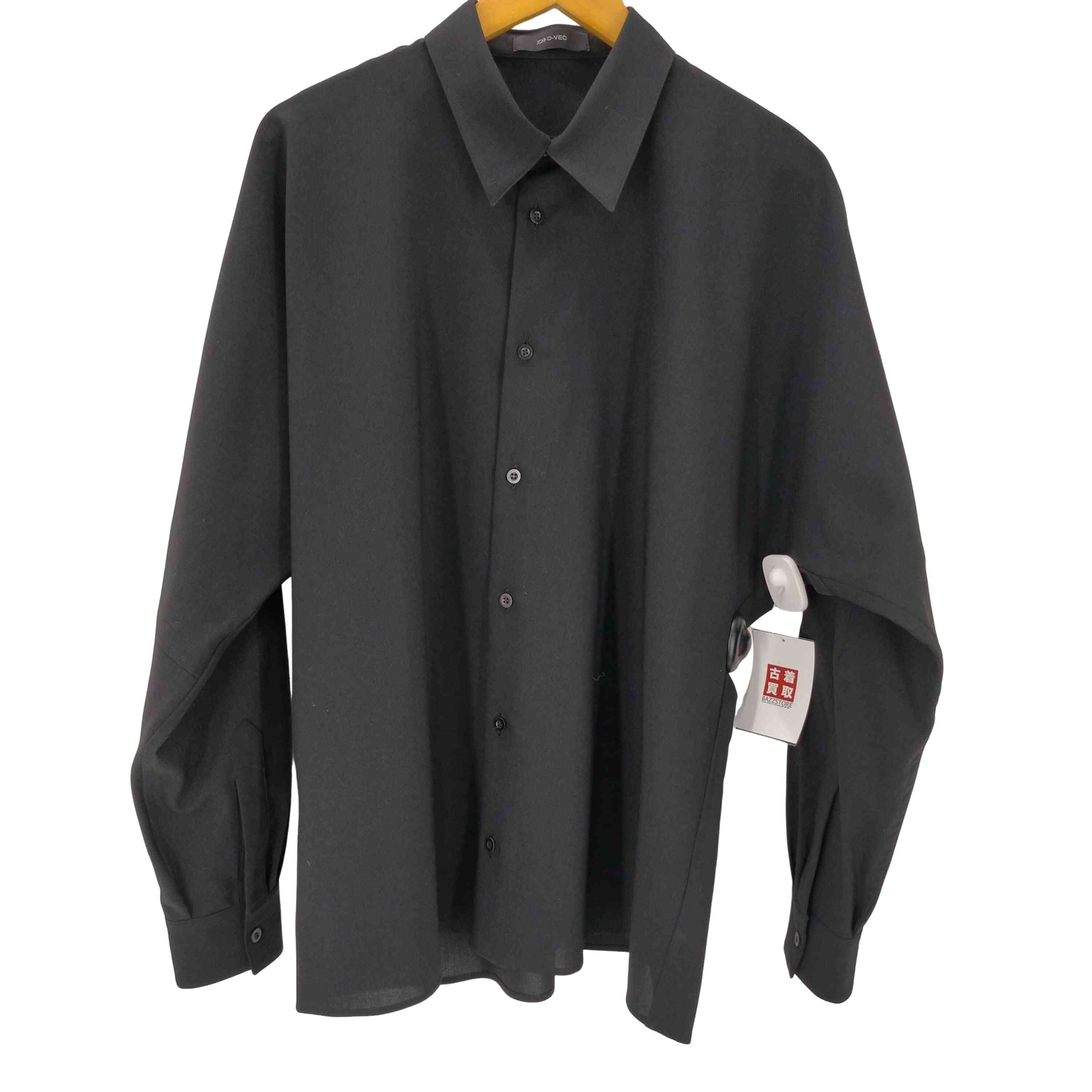 【中古】ディーベック D-VEC 25SS QD LINEN LIKE PL L/S SHIRT リネン ライク 飾り気の無い ロング捩り プルオーバー メンズ JPN：2 トップス-メンズファッション