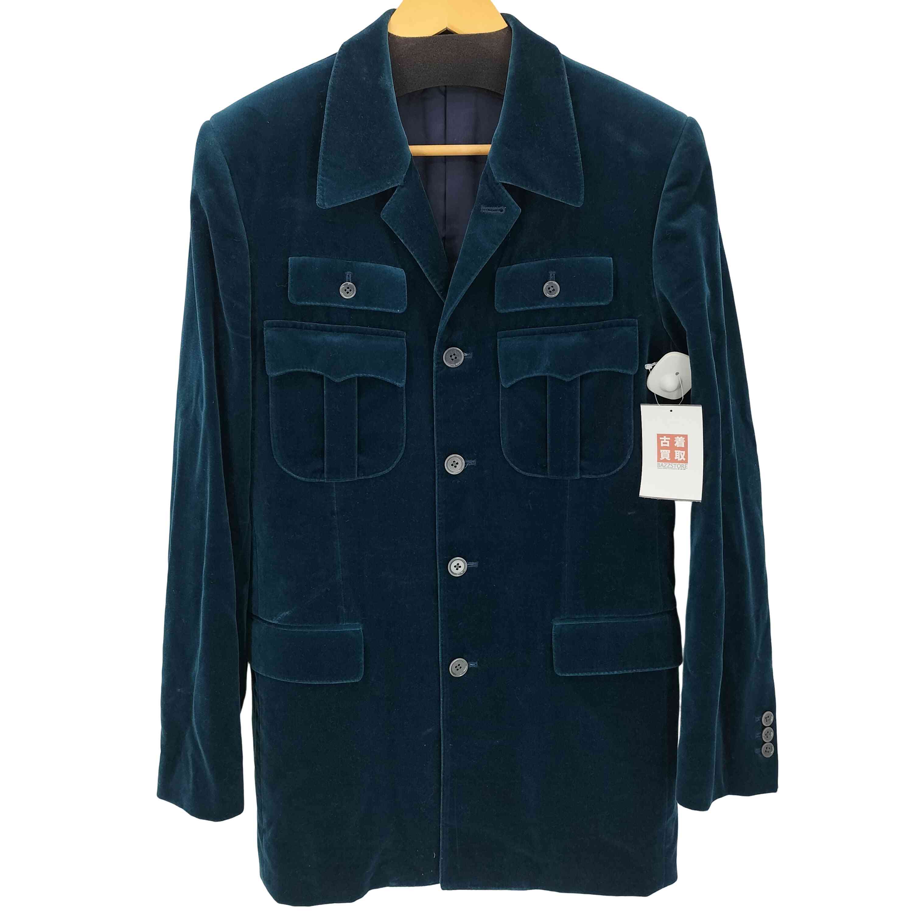 未使用級 レノマオム テーラードジャケット ベロア 濃い紫 Lサイズ 総裏 未使用級 レノマオム テーラードジャケット ベロア 濃い紫 L
