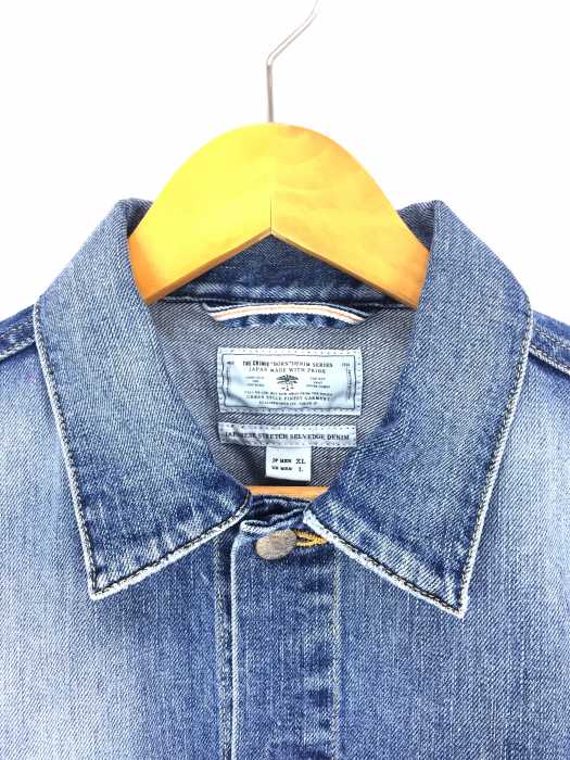 楽天市場 Crimie クライミー デニムジャケット メンズ 青系 Jpn Xl 日本サイズ Xl 相当 Born Free Stretch Selvedge California Used Jacket 中古 ブランド古着バズストアbazzstore 06 Bazzstore ブランド古着バズストア