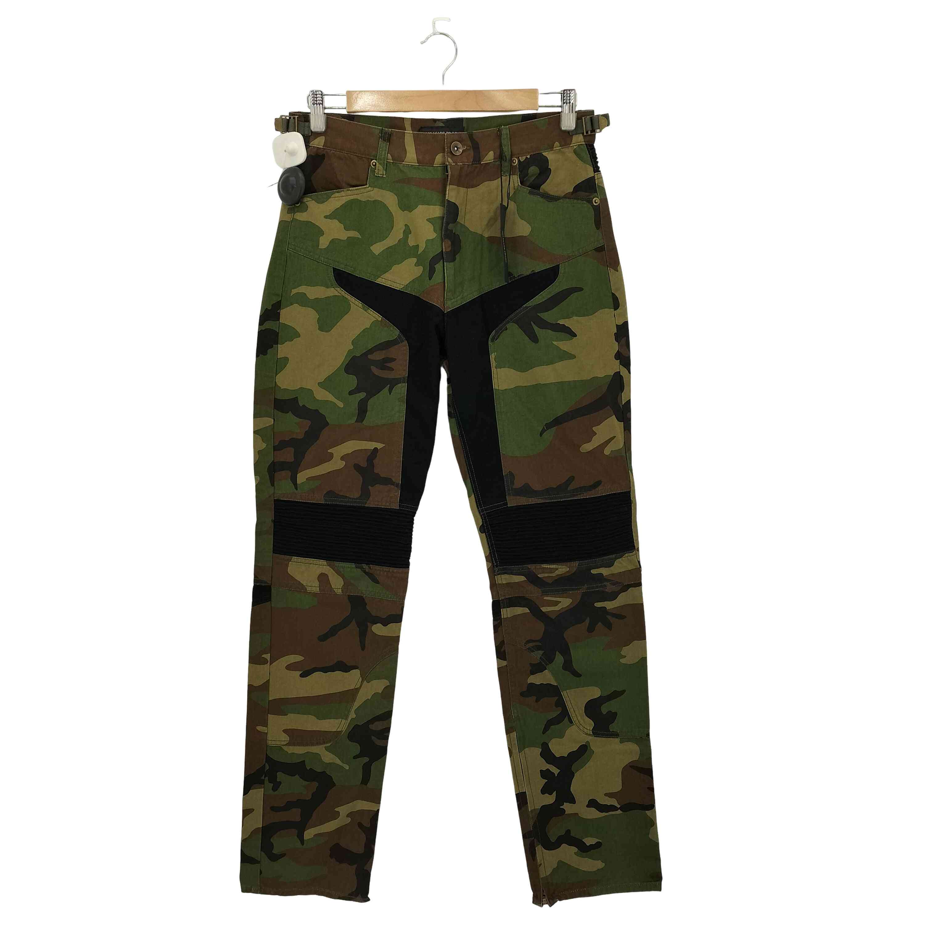 【中古】ユーズドフルギ USED古着 {{NO MASS PROD}} CAMO RIDING PANTS domestic メンズ 表記無