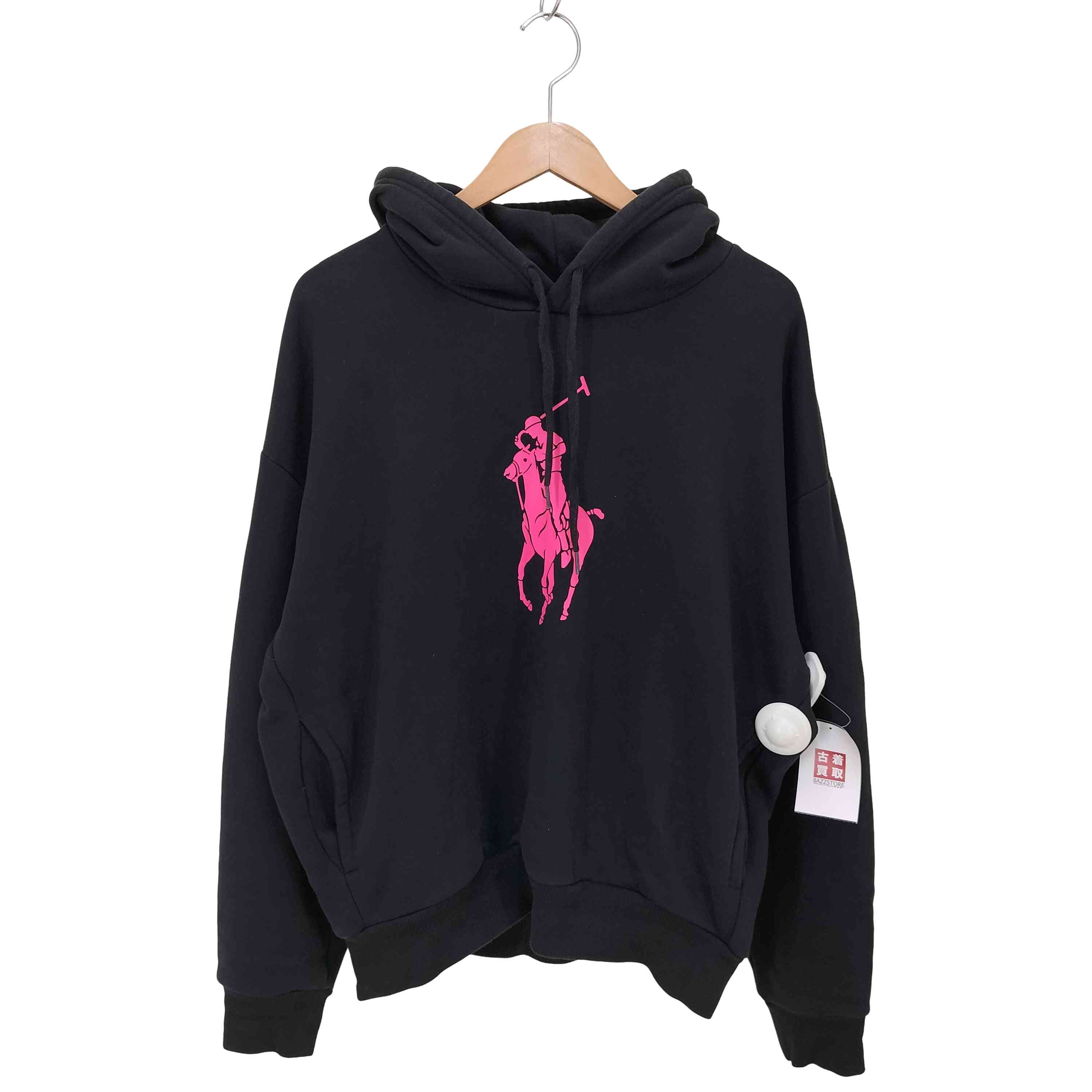 【中古】ポロラルフローレン POLO RALPH LAUREN pink pony 伸び伸びする相応う フーディ― メンズ JPN：M メンズファッション-トップス-スウェット・トレーナー