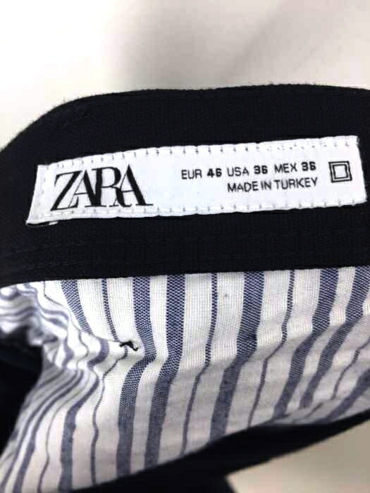 楽天市場 Zara ザラ パンツ メンズ 黒系 Eur 46 48 日本サイズ 76 84 M L スラックスパンツ 中古 ブランド古着バズストアbazzstore 2509 Bazzstore ブランド古着バズストア