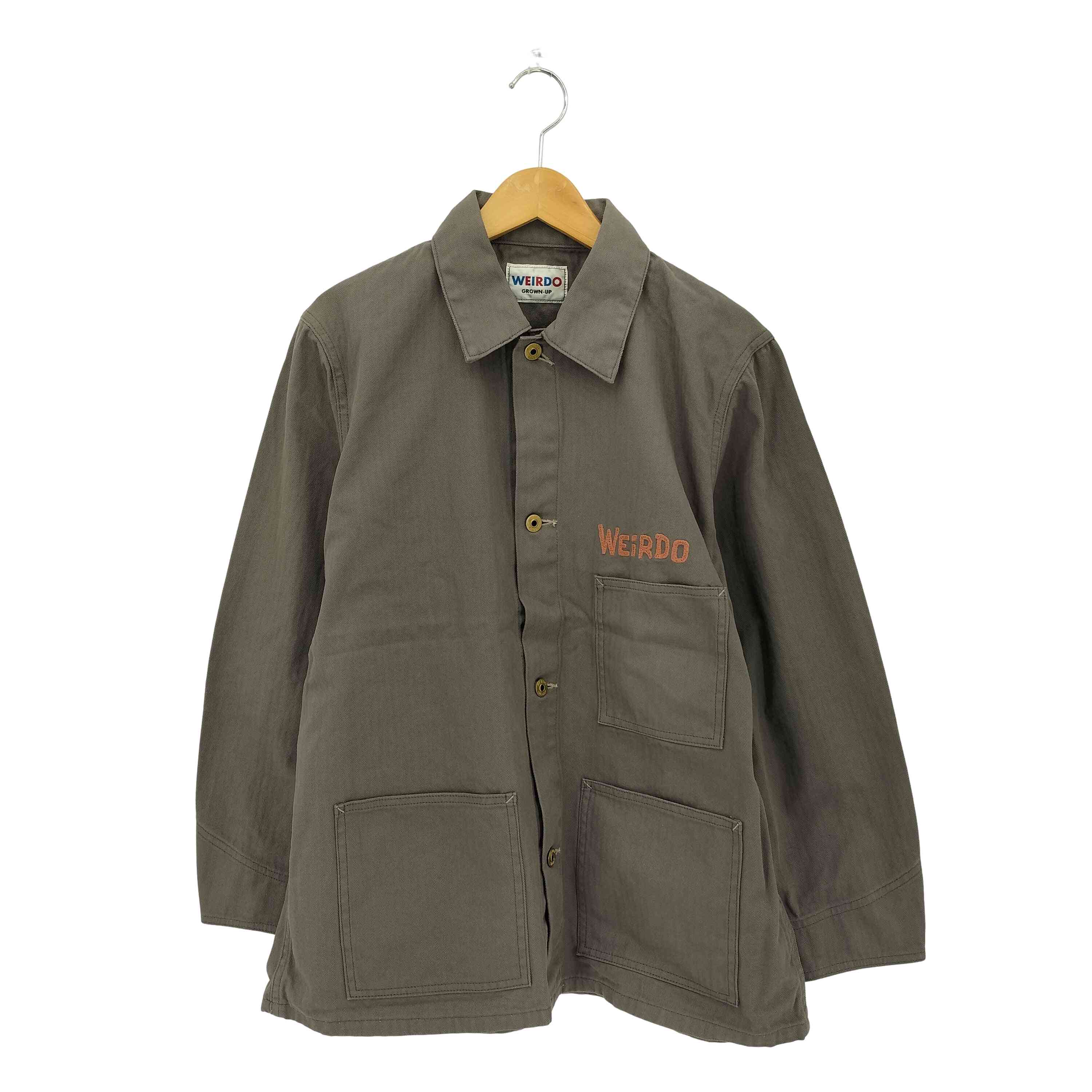 【中古】ウィアード WEIRDO MONSTERS - COVERALL JACKET モンスターズ - カバーオールジャケット メンズ L