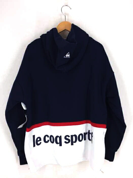 楽天市場 Le Coq Sportif ルコック スポルティフ ジップアップパーカー レディース 青系 白系 Jpn M 日本サイズ M 相当 バイカラーサイドジップ 中古 ブランド古着バズストアbazzstore 1400 Bazzstore ブランド古着バズストア