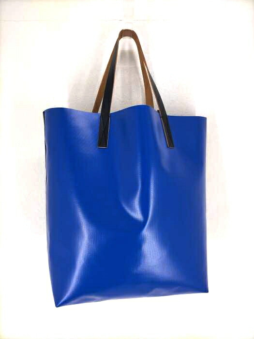 Marni マルニ トートバッグ メンズ 21年秋冬新作 黒系 青系 21aw Pvc Tribeca バイカラー トートバッグ 中古 ブランド古着バズストアbazzstore Lojascarrossel Com Br