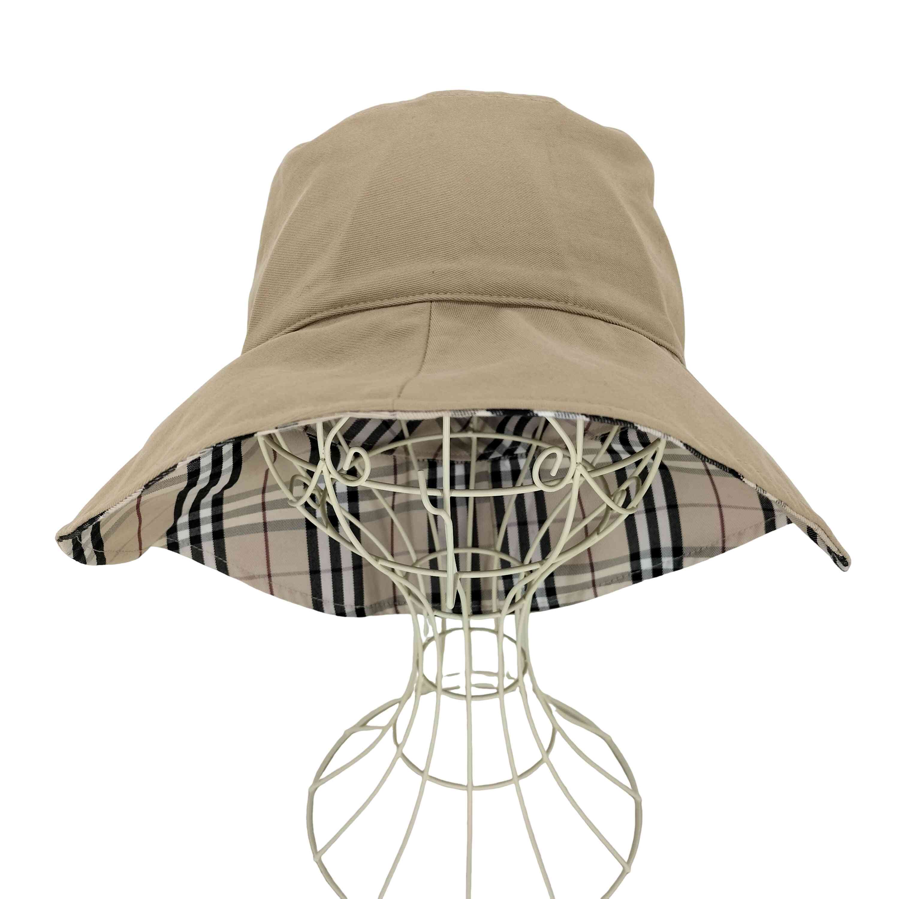 【中古】バーバリー BURBERRY ノバチェックリバーシブルバケットハット レディース 表記無