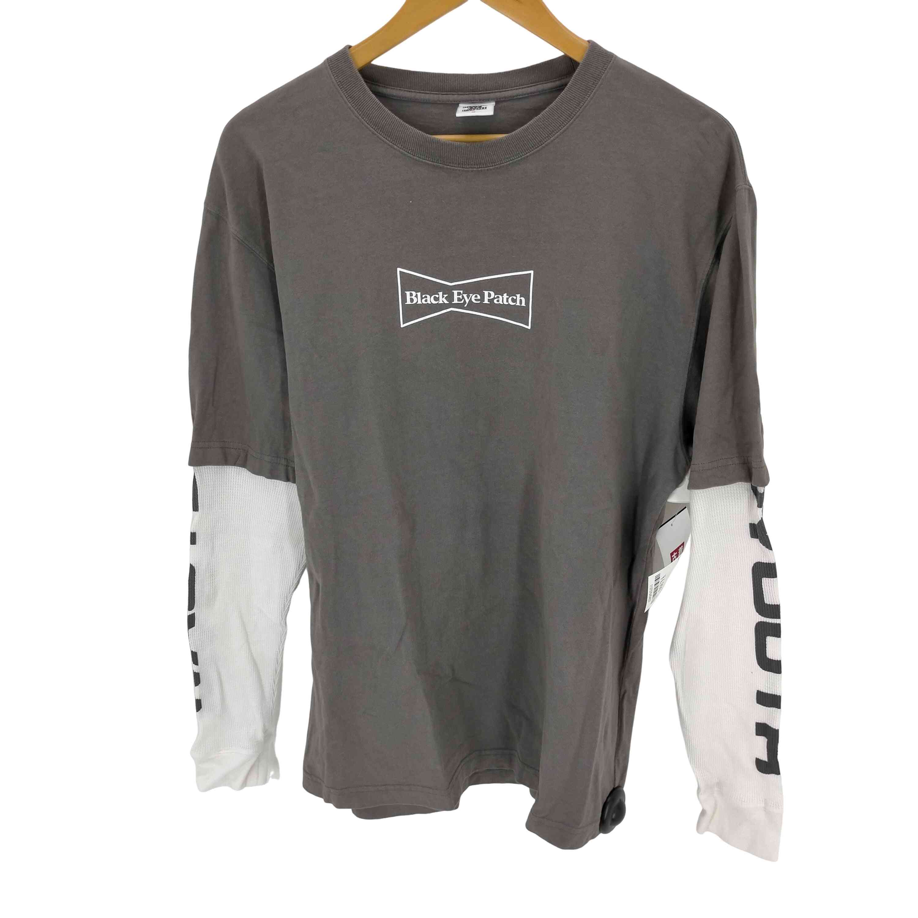 ブラックアイパッチ ロンT ブラック XL ブラックアイパッチ ロングスリーブ Tシャツ / CL X BEP LS Tee2