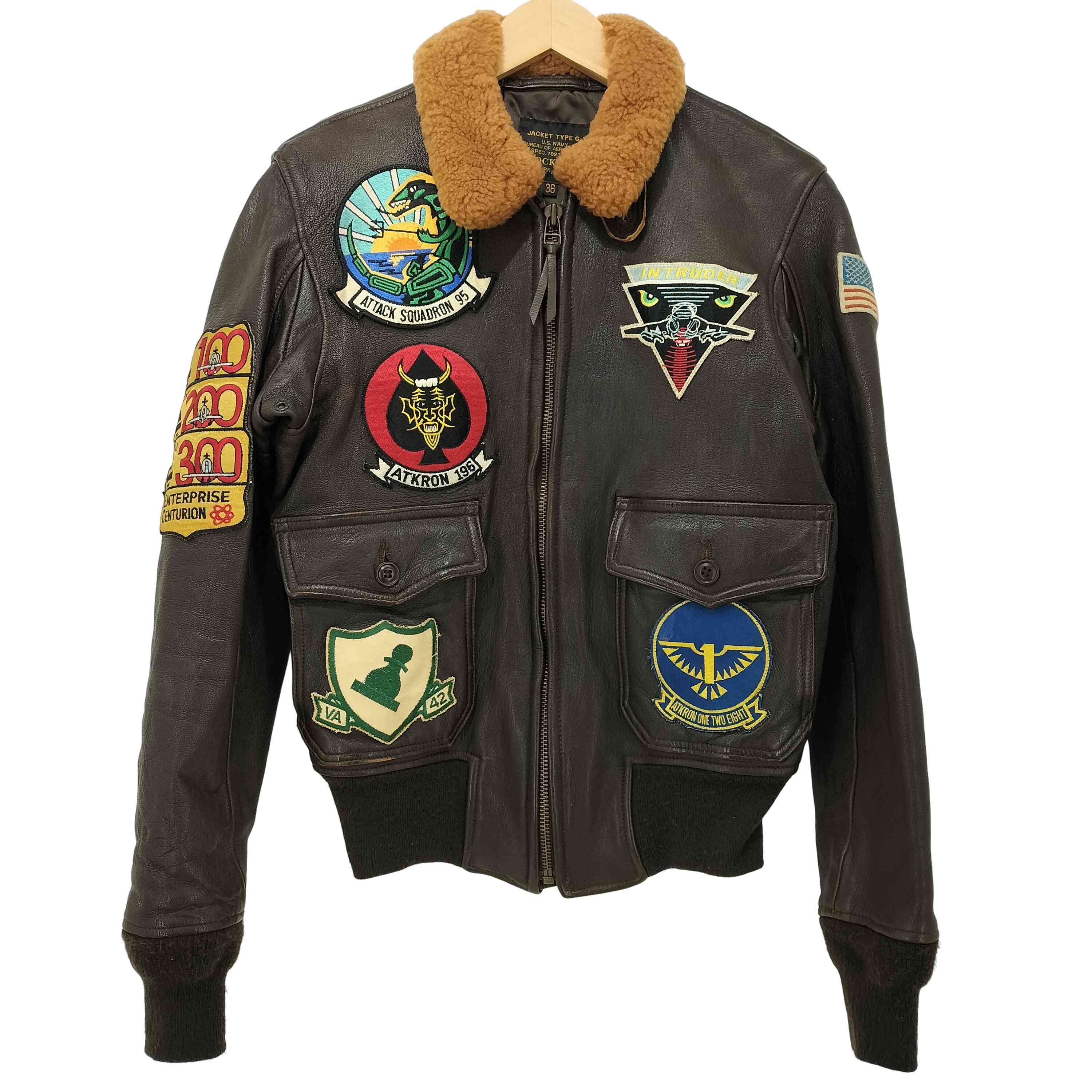【中古】ユーズドフルギ USED古着 COCKPIT USA 操縦席 TYPE G-1 イントルーダー 飛翔上衣 メンズ US：36